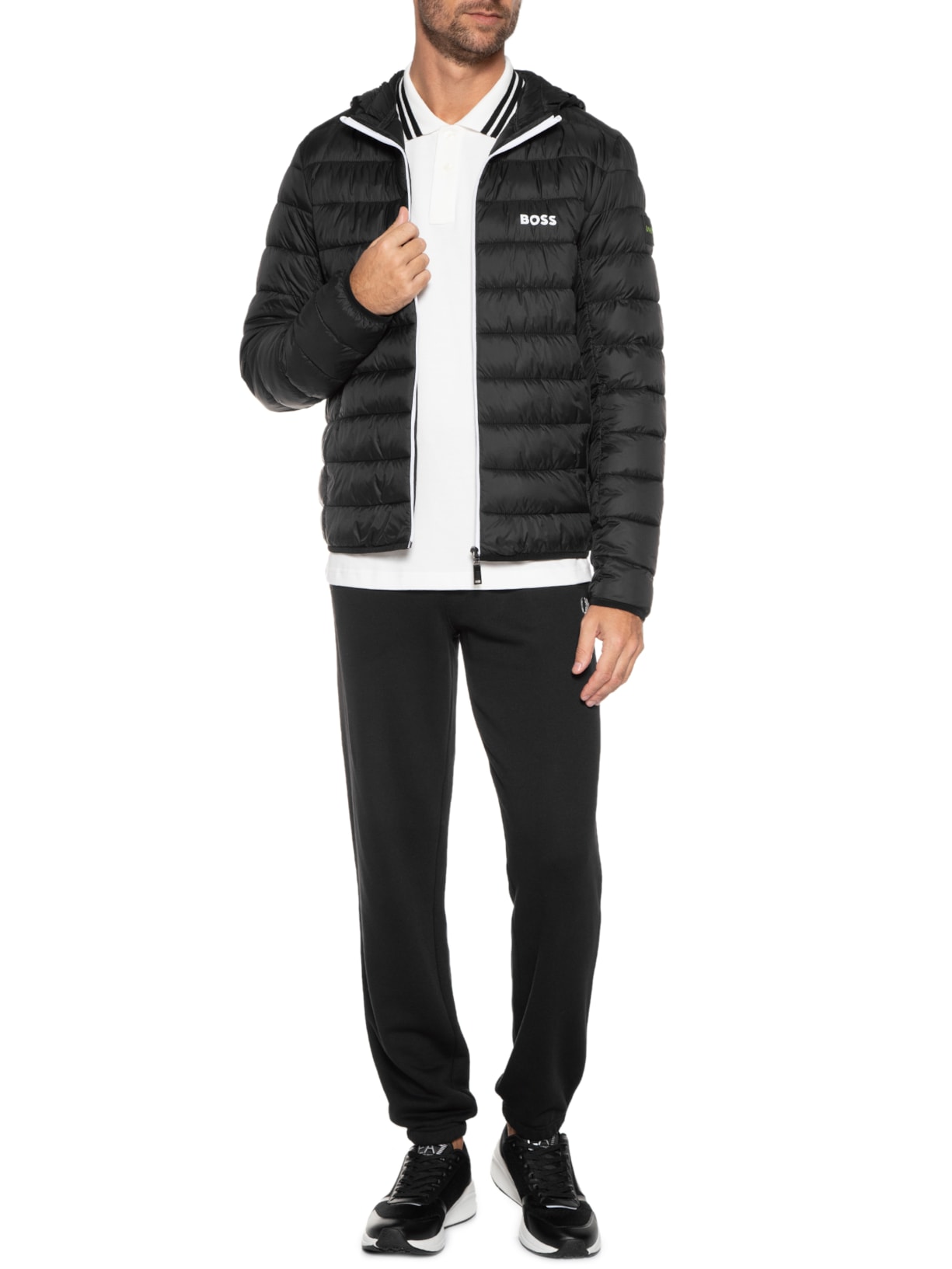 Jaqueta Masculina J Thor Preto Boss