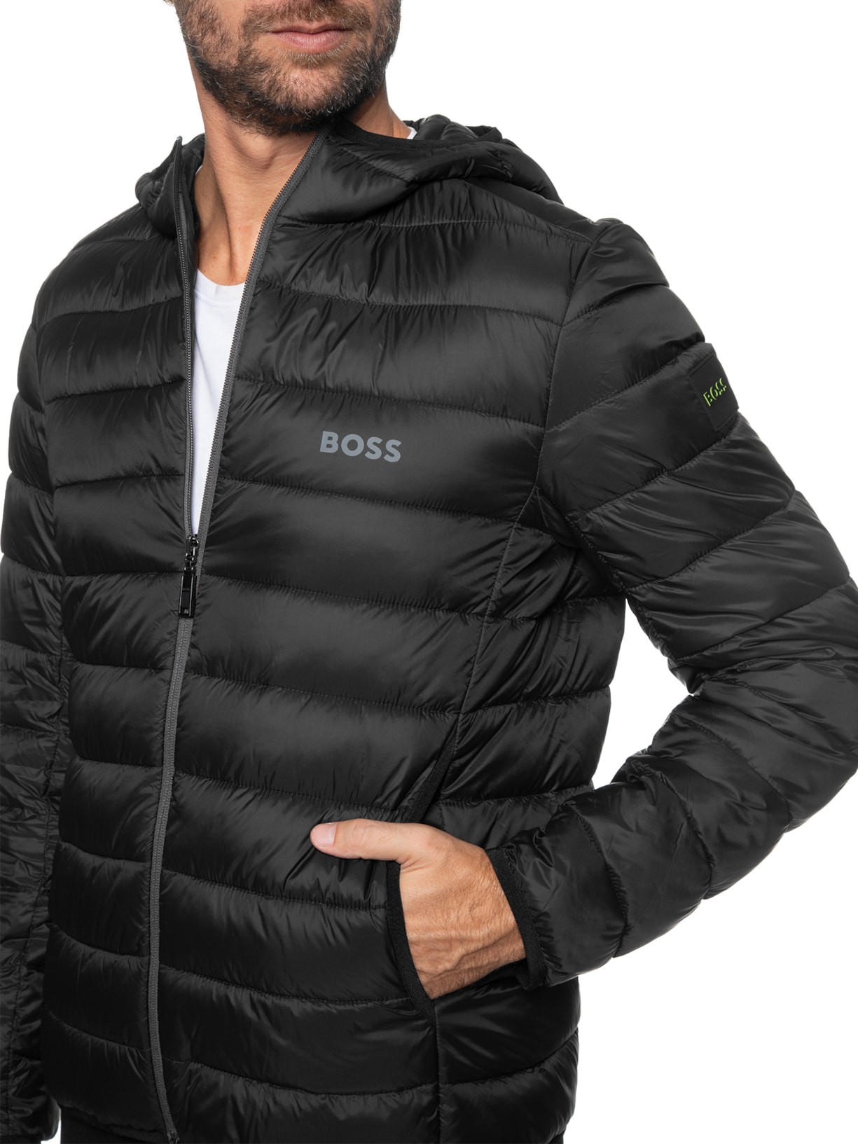 Jaqueta Masculina J Thor Boss Preto - Main Image