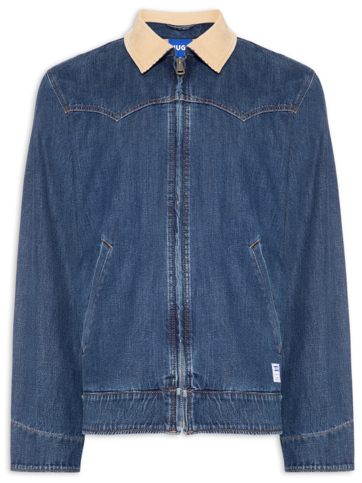 Jaqueta Masculina Jeans Arvan Azul Hugo