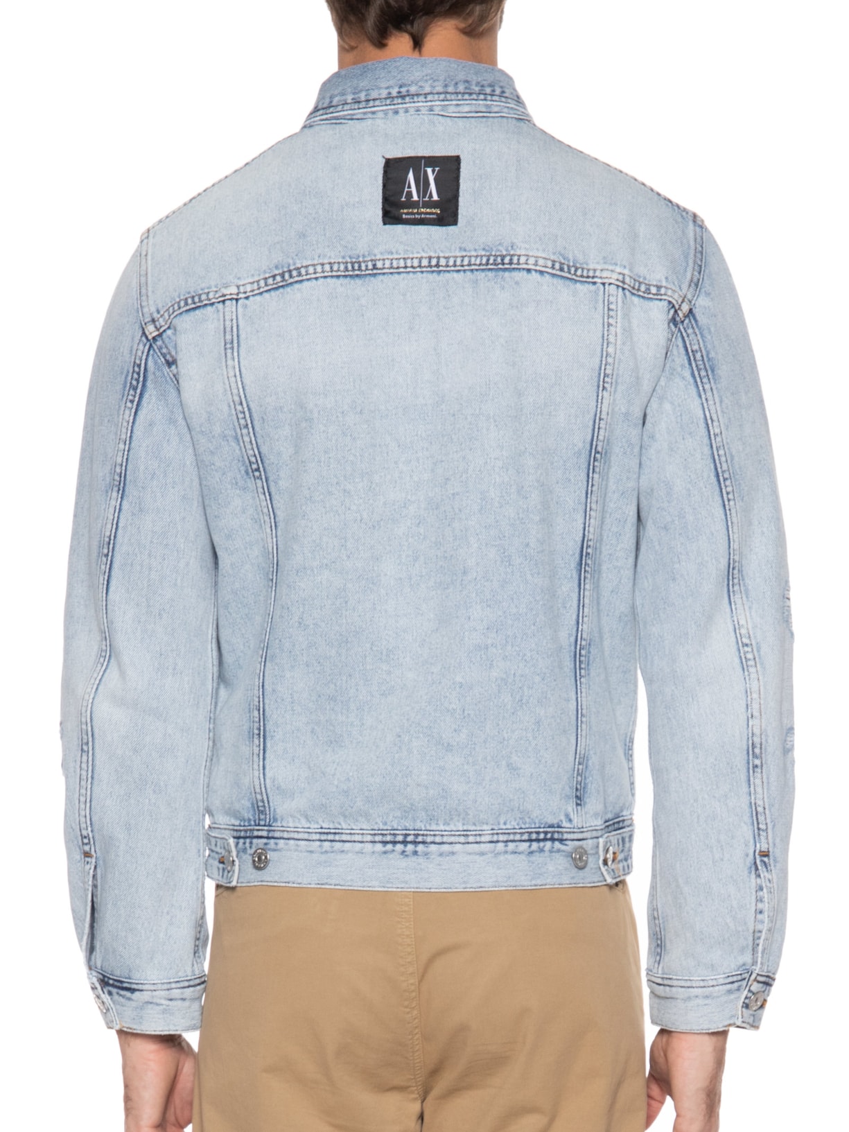 Jaqueta Masculina Jeans Azul Armani Exchange