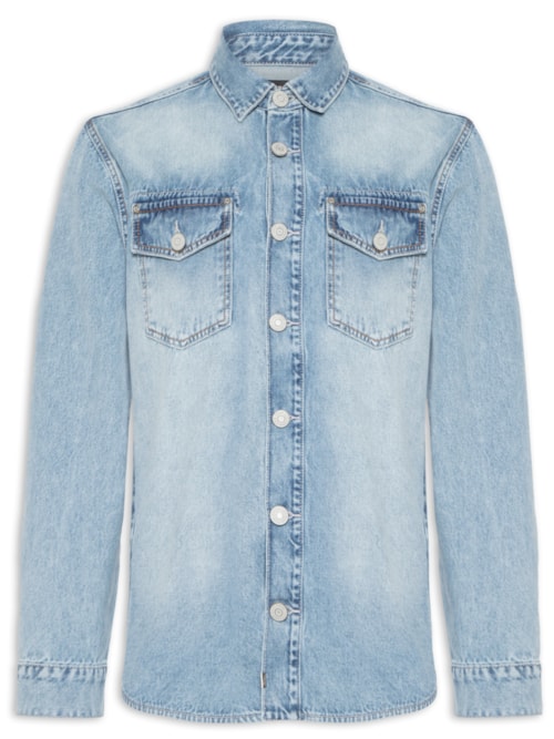 Jaqueta Masculina Jeans - Azul