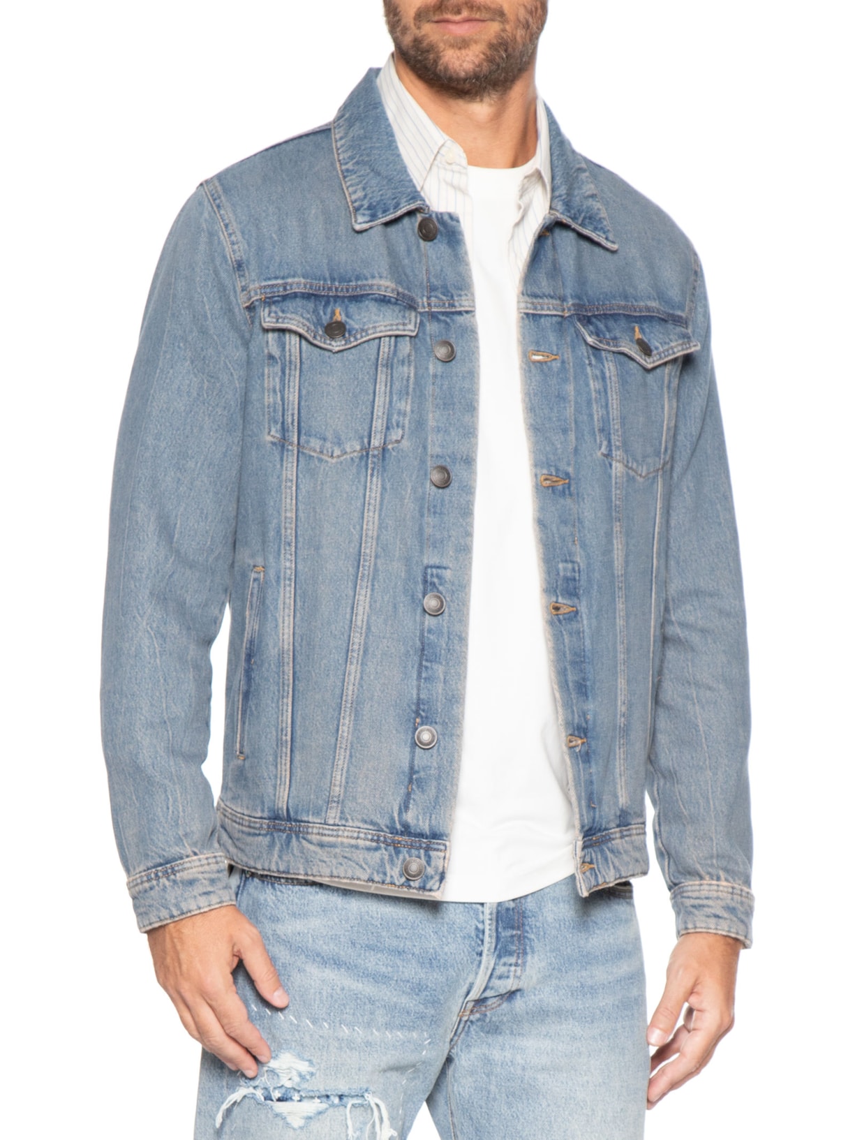 Jaqueta Masculina Jeans Azul Jack & Jones