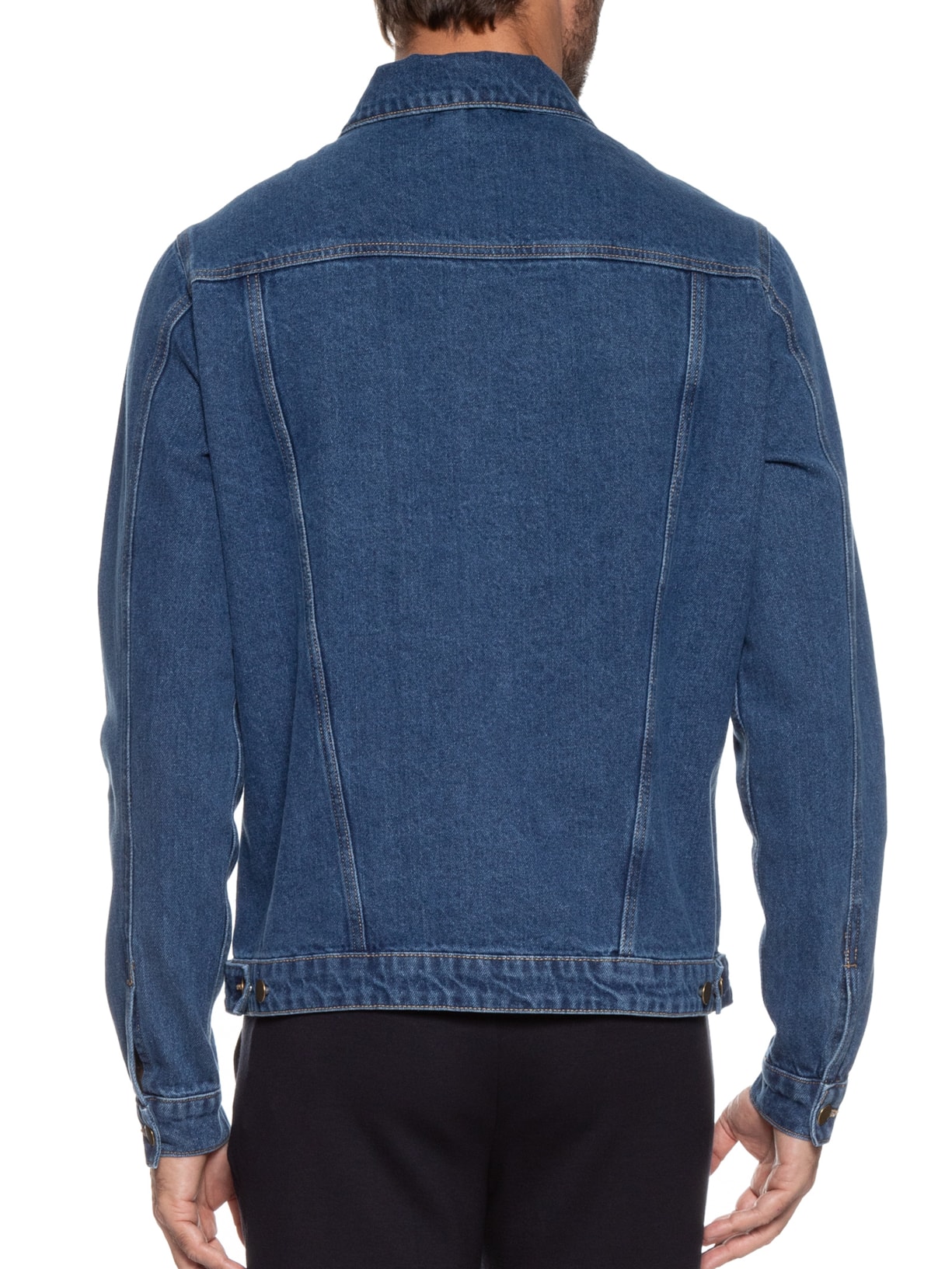 Jaqueta Masculina Jeans Classic Azul '2 Essential