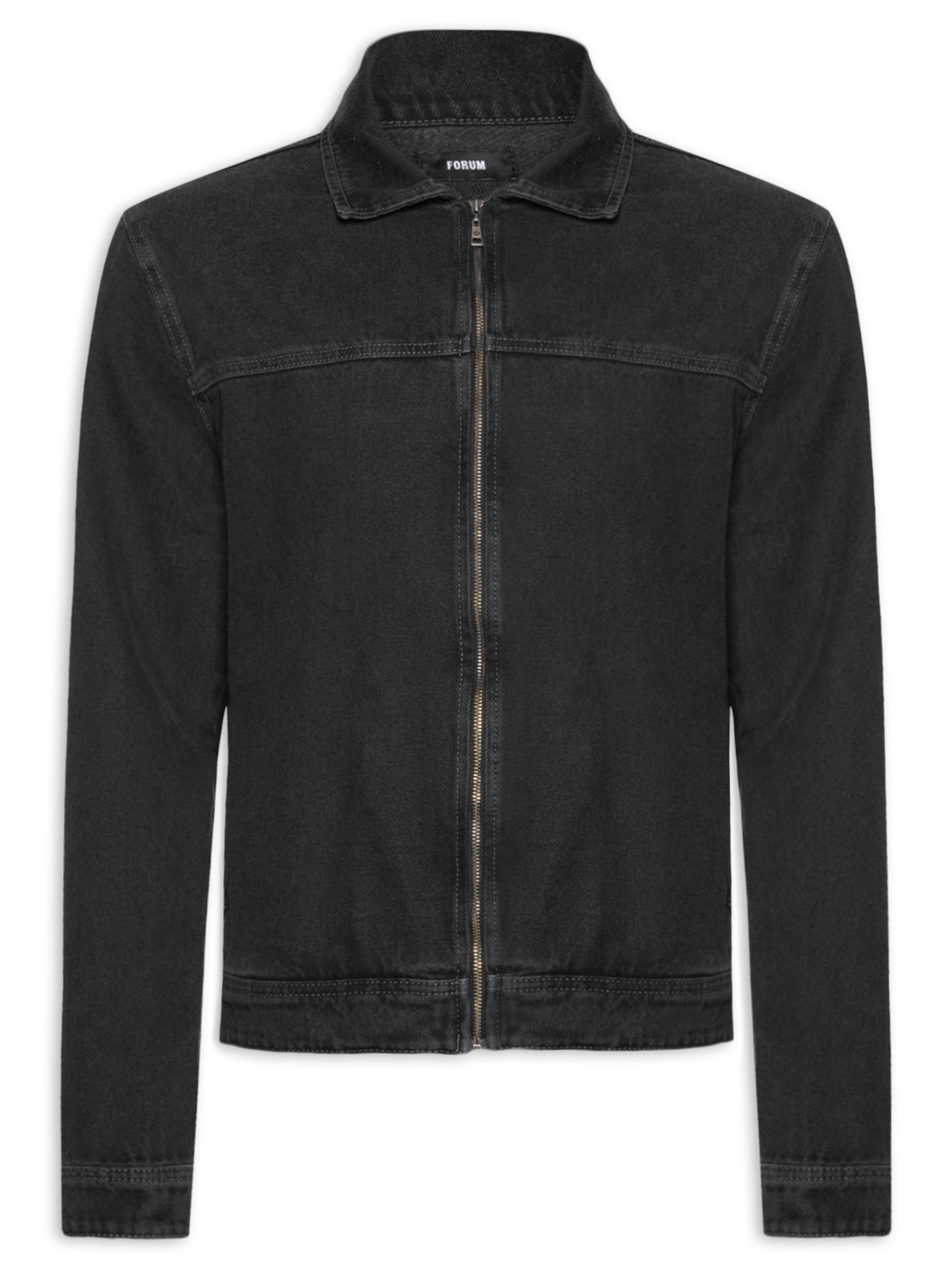 Jaqueta Masculina Jeans - Preto