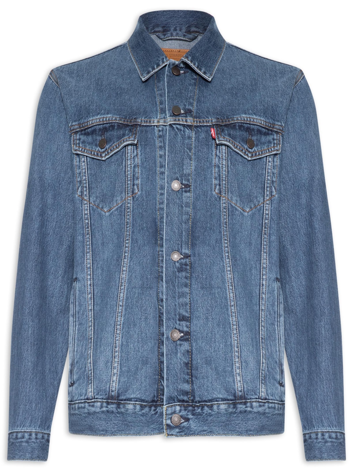Jaqueta Masculina Jeans Relaxed Fit Trucker Azul Levi's