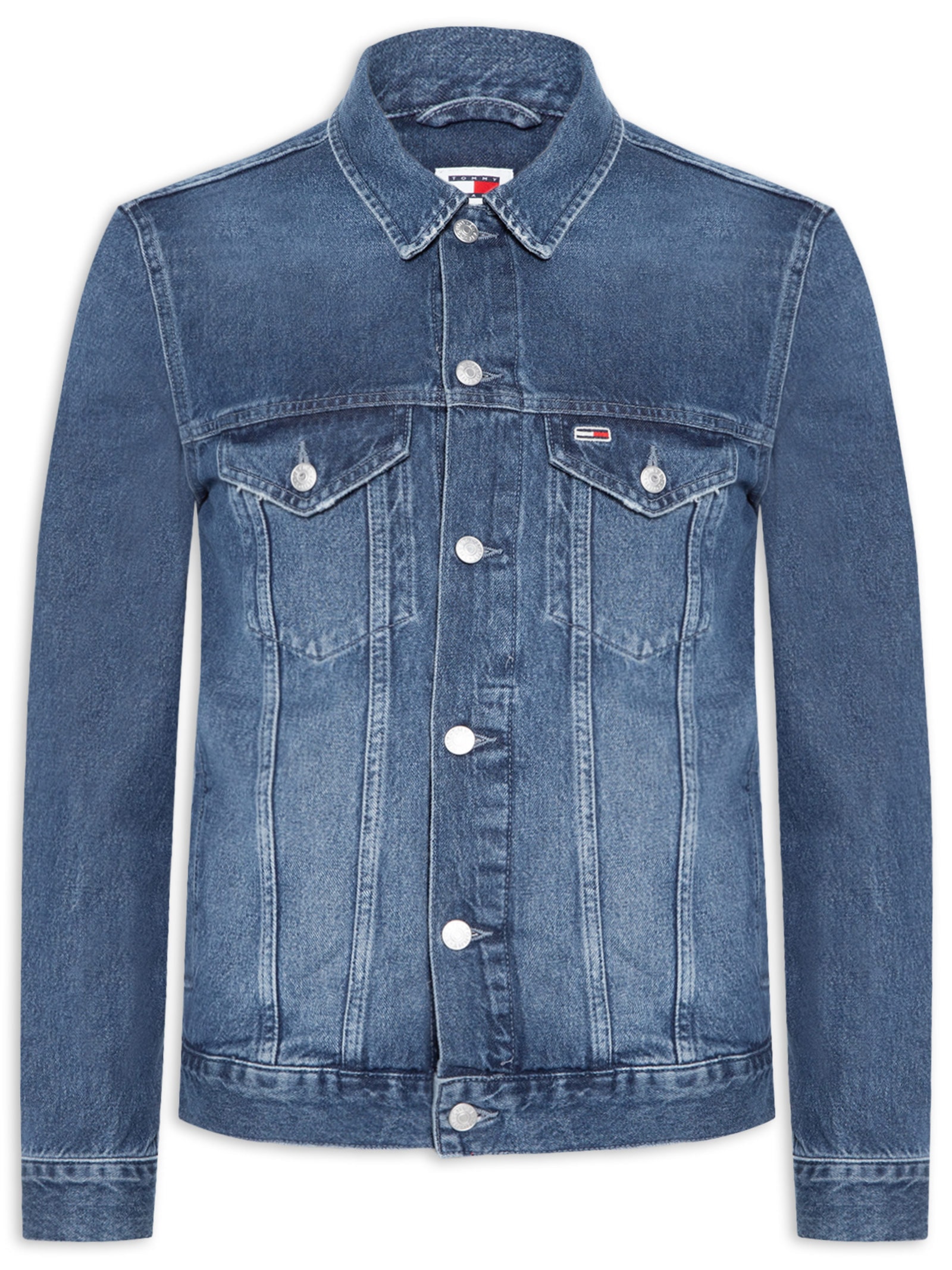 TOMY jeans  ジャケット  XL Tommy Jeans - Jaqueta Masculina Jeans Ryan Trucker Fit - Azul