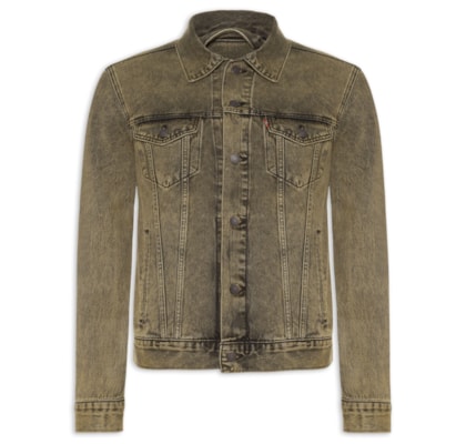 Jaqueta Masculina Jeans The Trucker St - Marrom