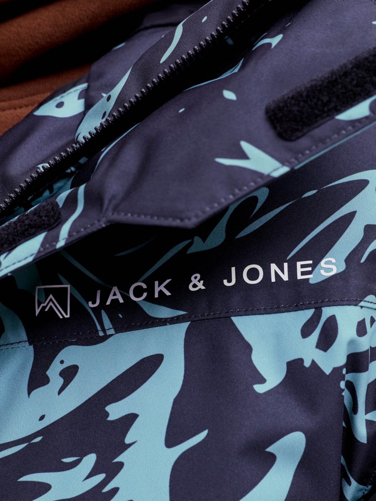 Jaqueta Masculina Jj Alpes Shell Ski Azul Jack & Jones