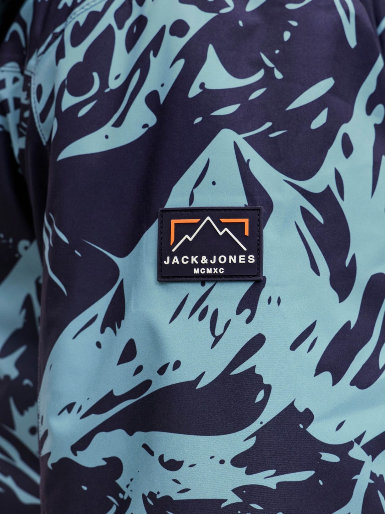 Jaqueta Masculina Jj Alpes Shell Ski Azul Jack & Jones