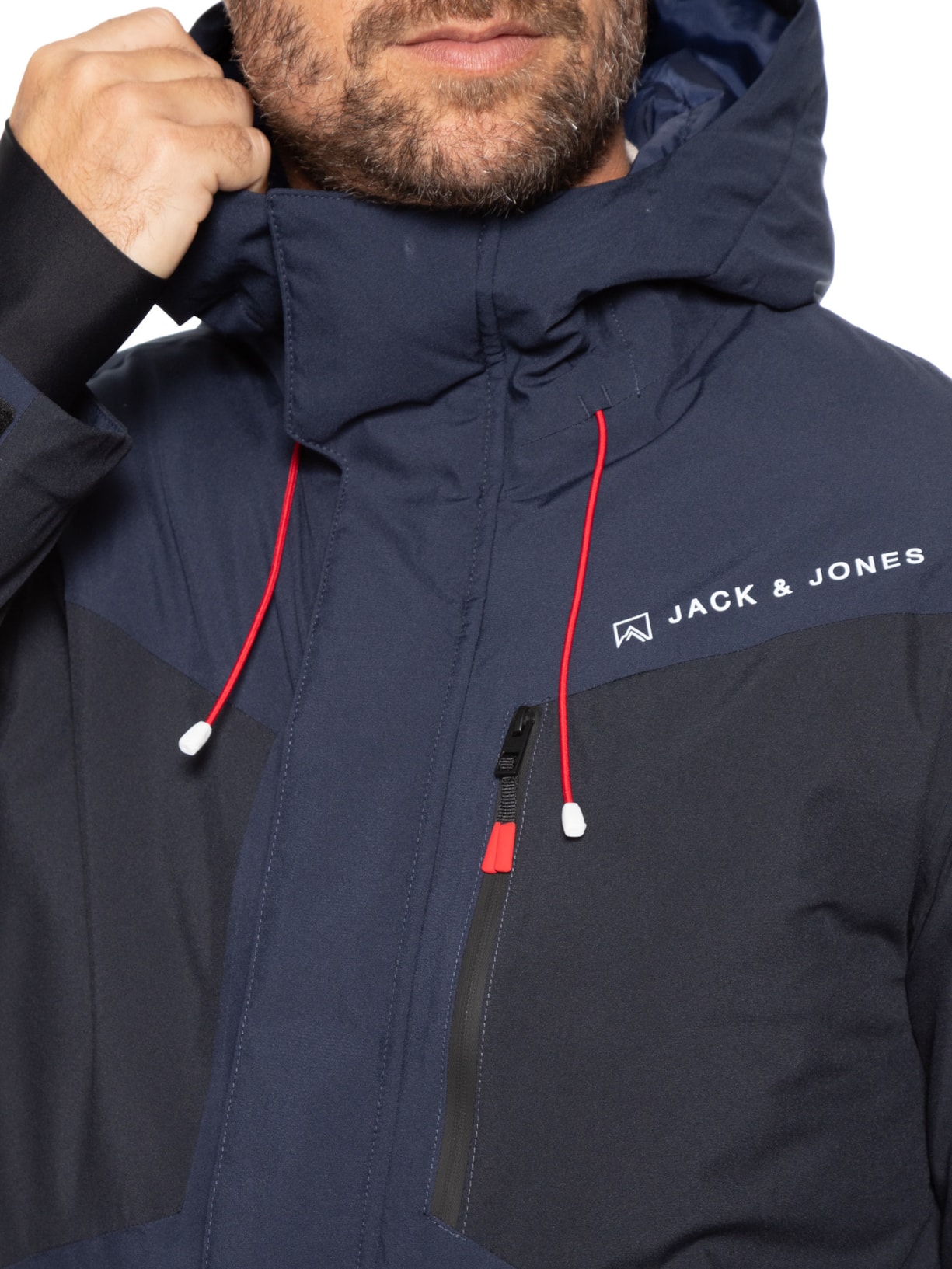 Jaqueta Masculina Jj Alpes Shell Ski Azul Jack & Jones
