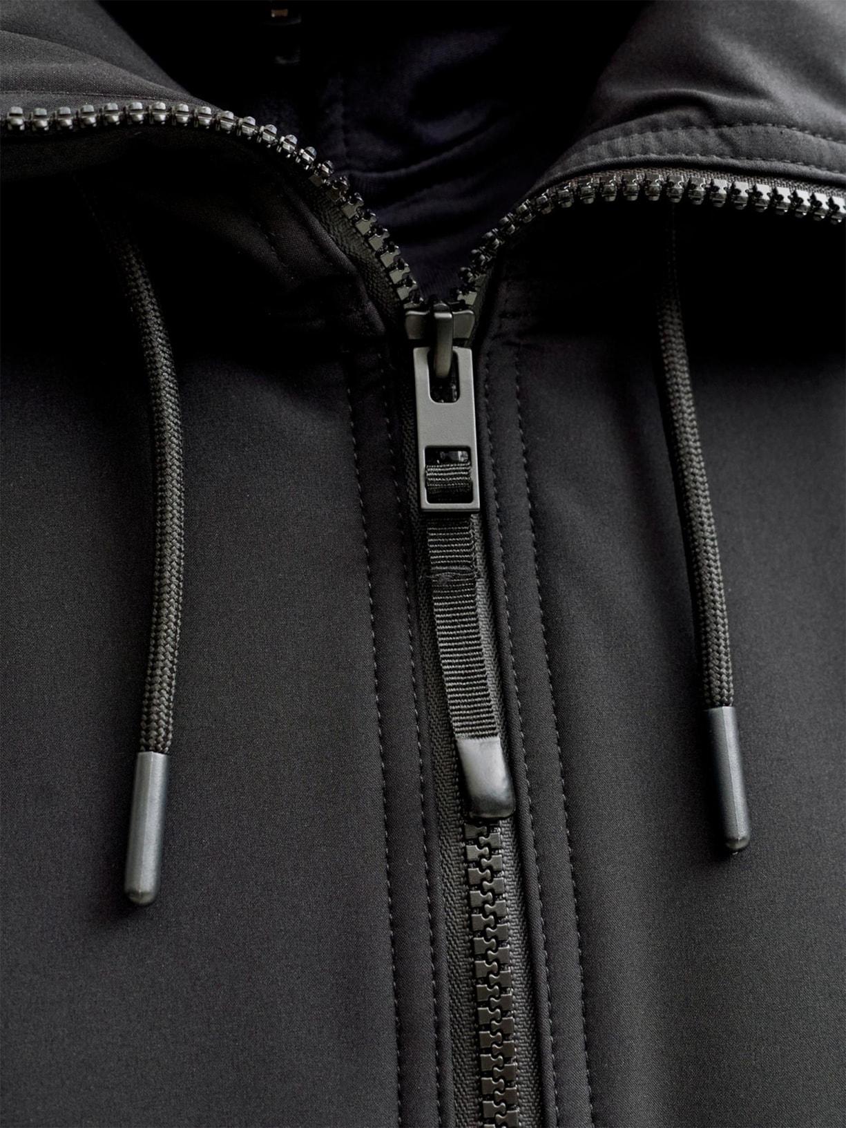 Jaqueta Masculina JJ Auris Hood Ski Preto Jack & Jones