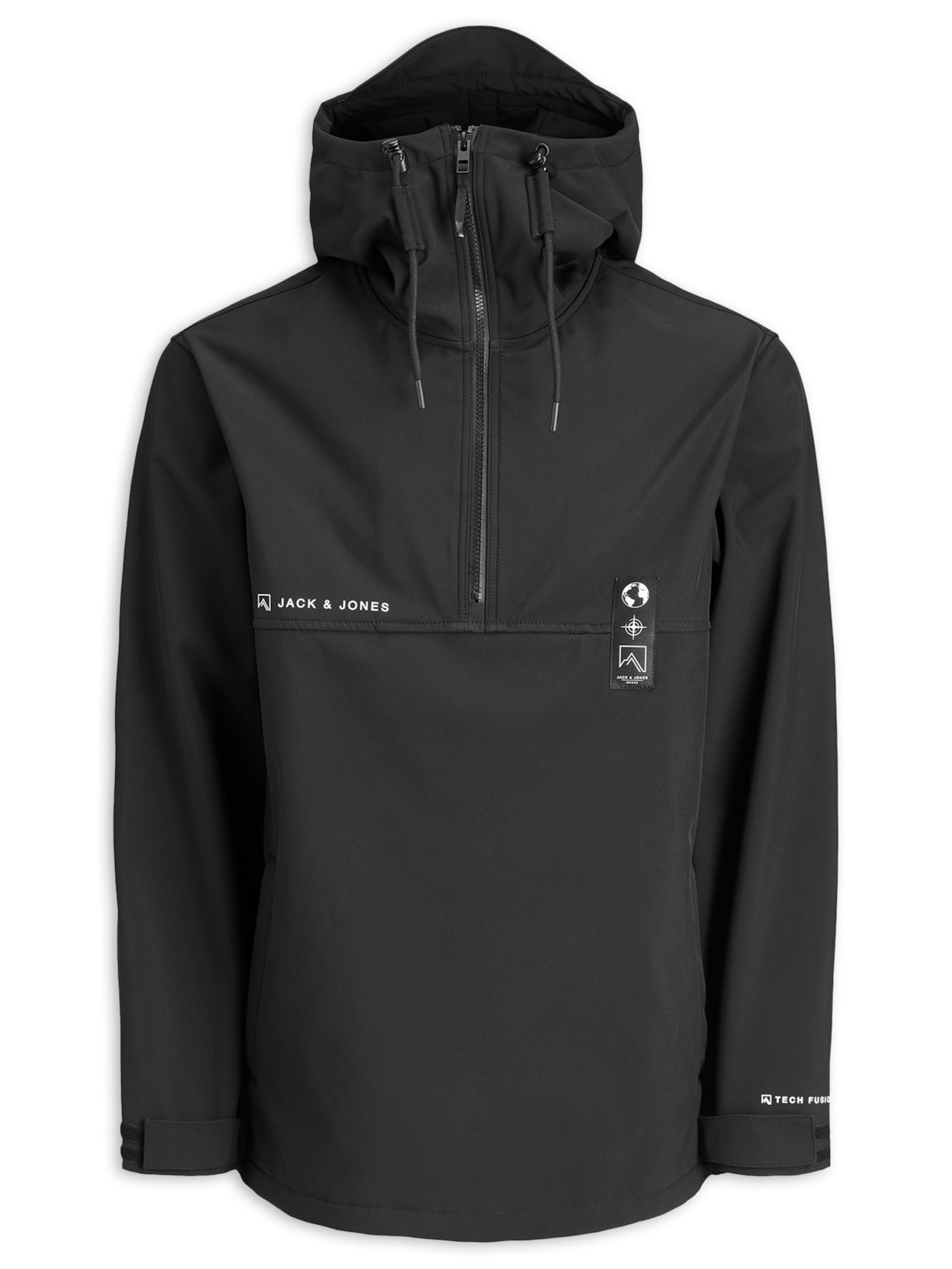 Jaqueta Masculina JJ Auris Hood Ski - Preto