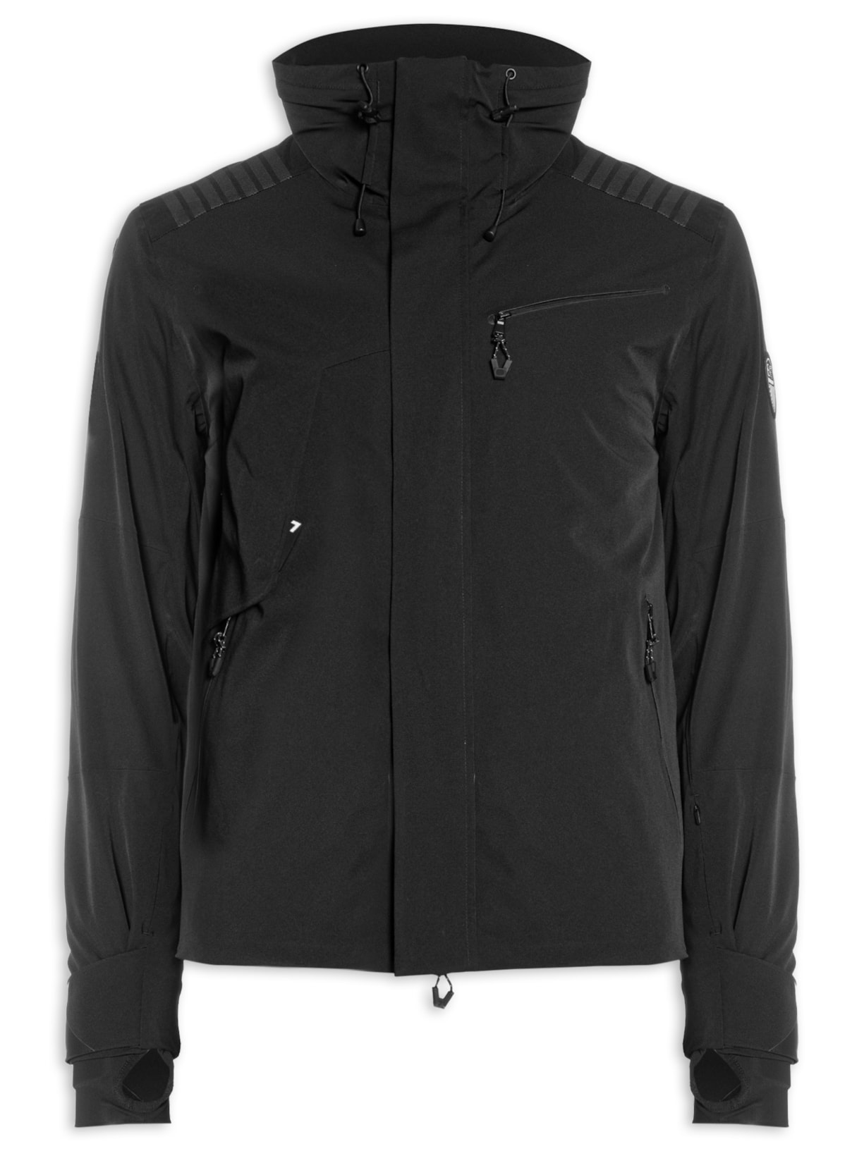 Jaqueta Masculina Kitzbuhel Protectum7 Woven Blouson Ski Preto Ea7 Emporio Armani