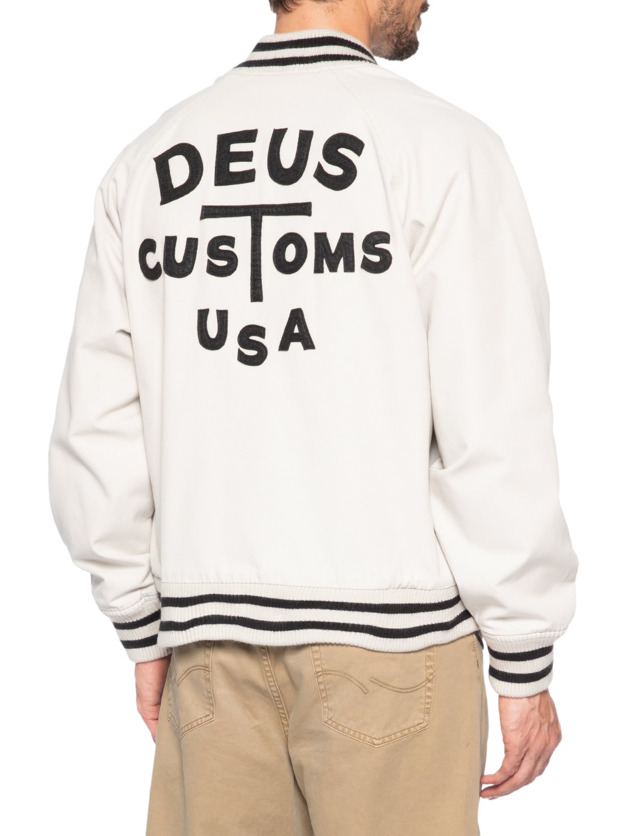 Jaqueta Masculina Liberty Branco Deus Ex Machina