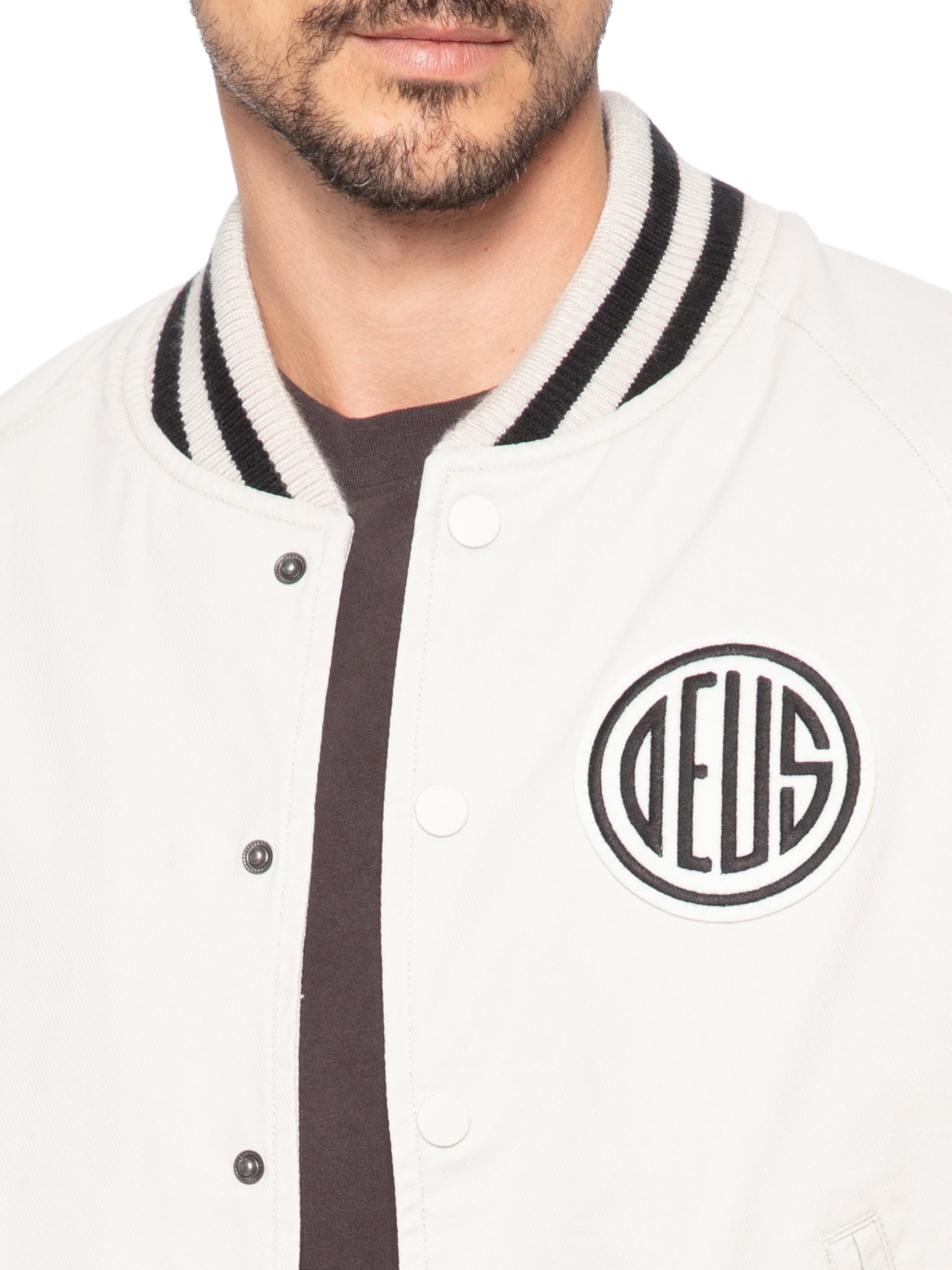 Jaqueta Masculina Liberty Branco Deus Ex Machina