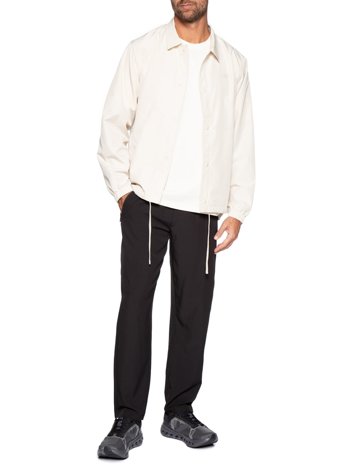 Jaqueta Masculina Lightweigh Bege New Balance