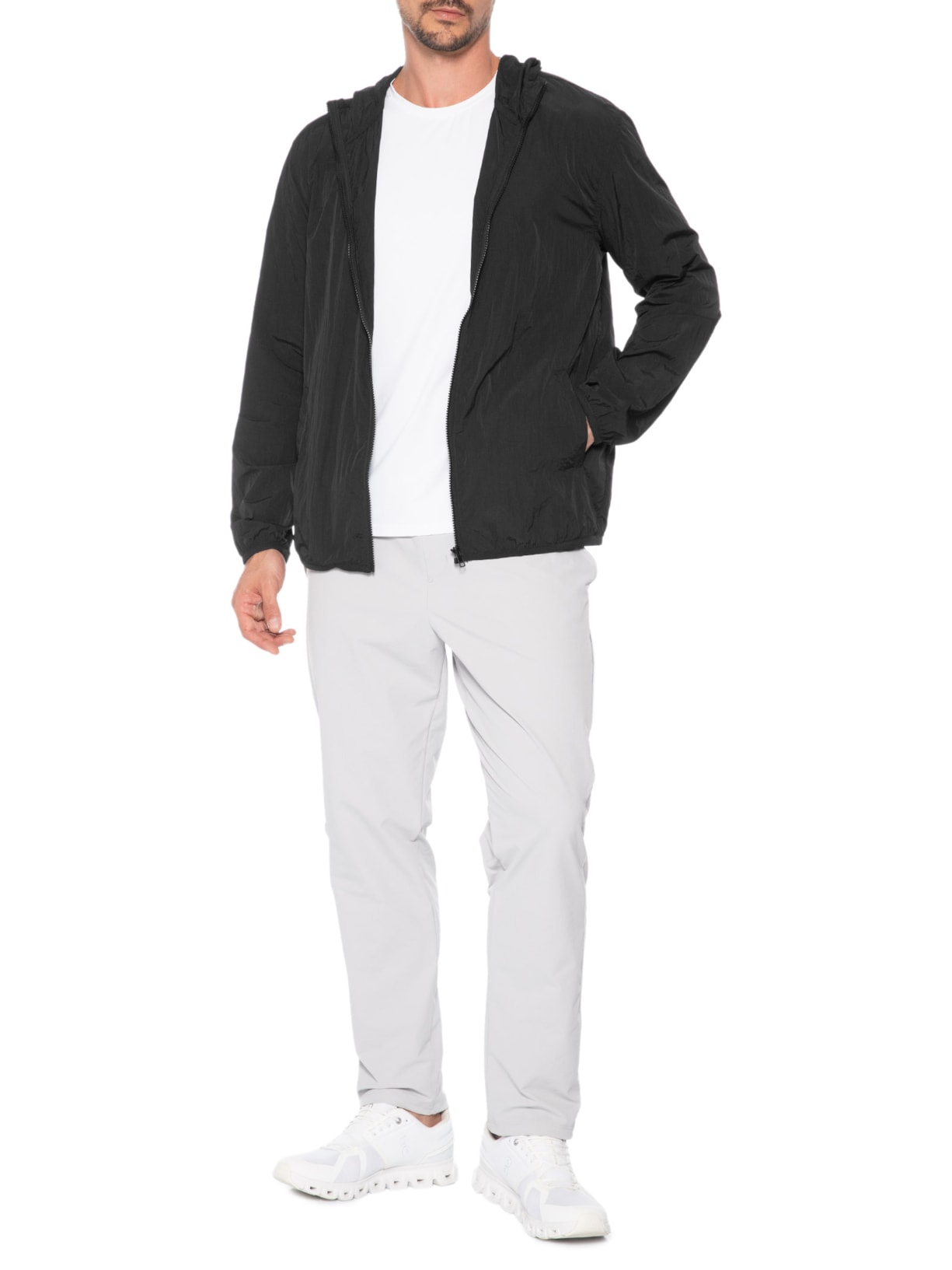 Jaqueta Masculina Lisa Essentials Preto Body For Sure