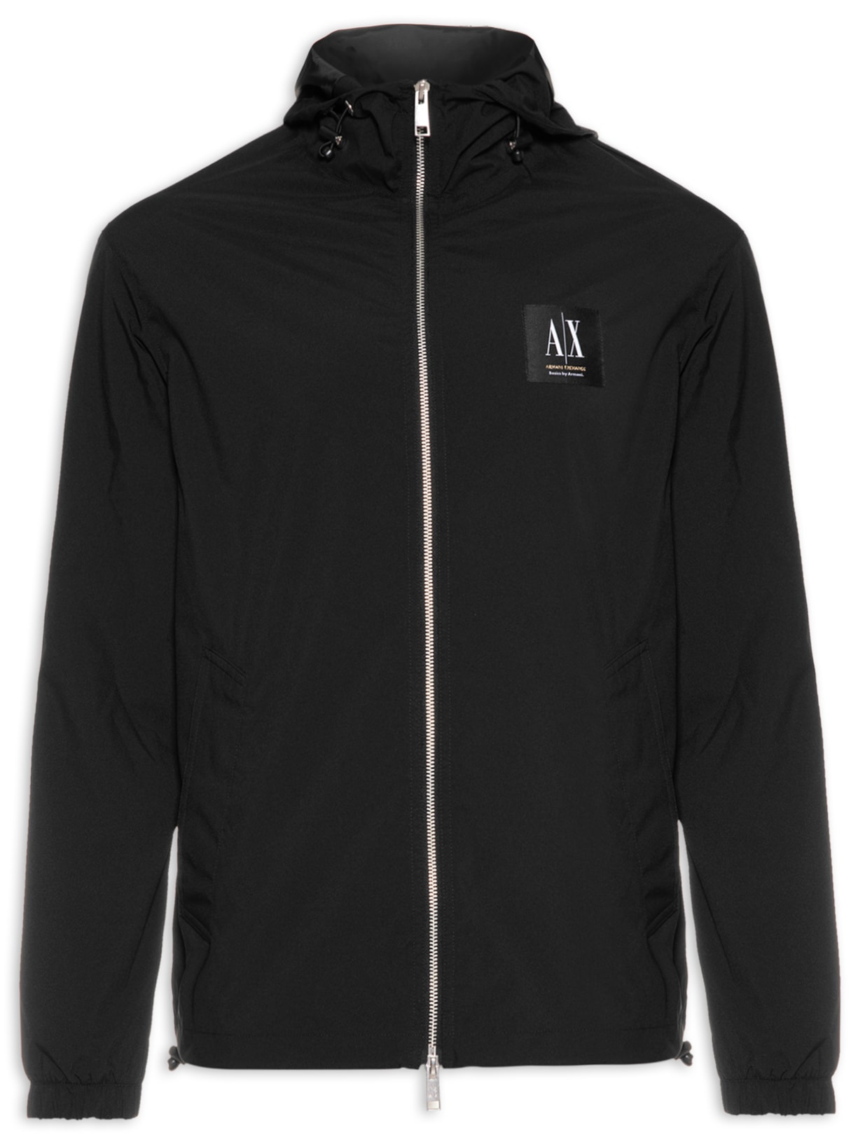 Jaqueta Masculina Logo - Preto