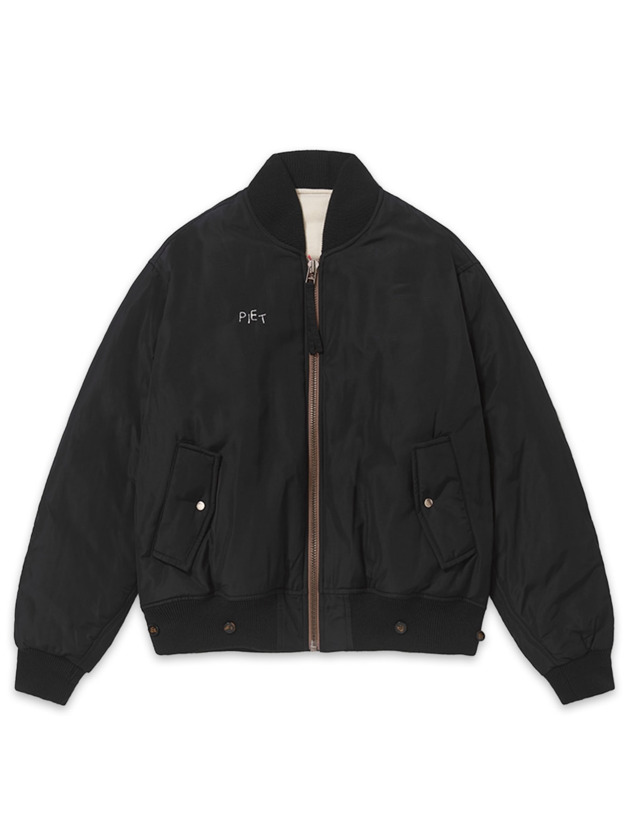Jaqueta Masculina MA-1 Bomber - Preto