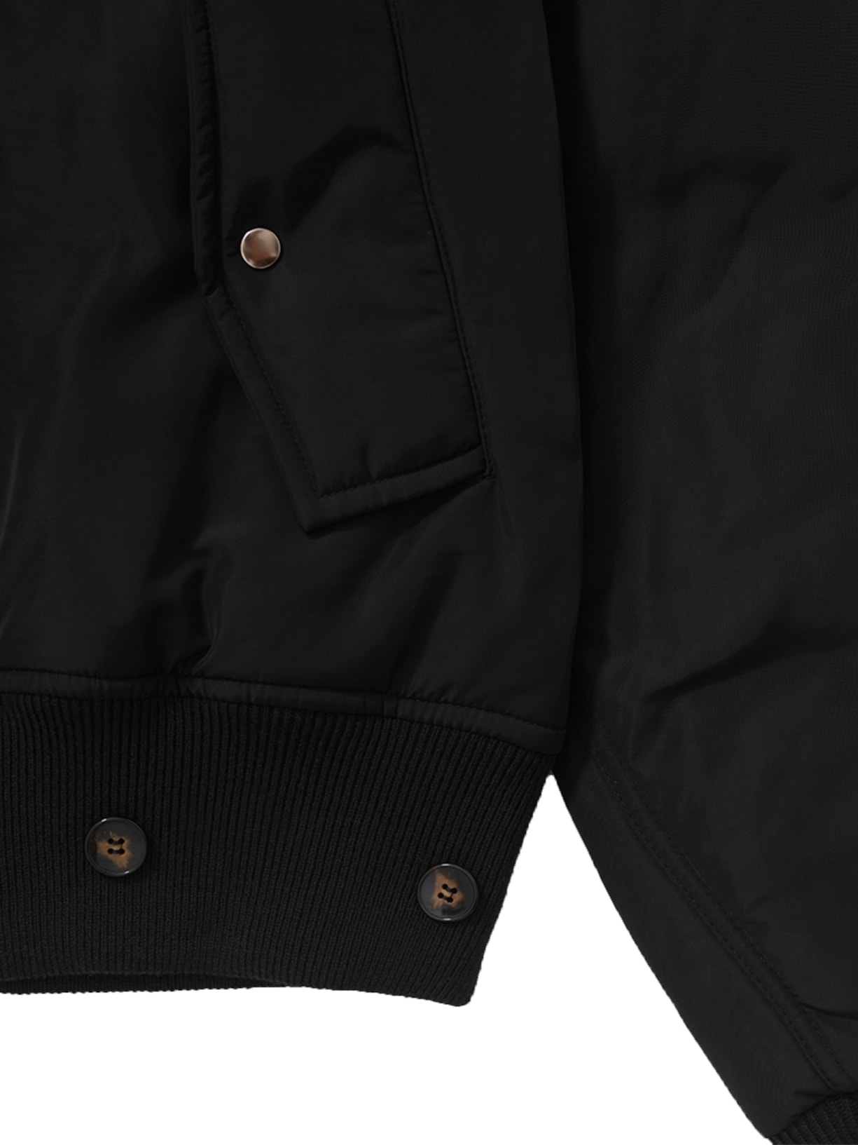 Jaqueta Masculina MA-1 Bomber Preto Piet