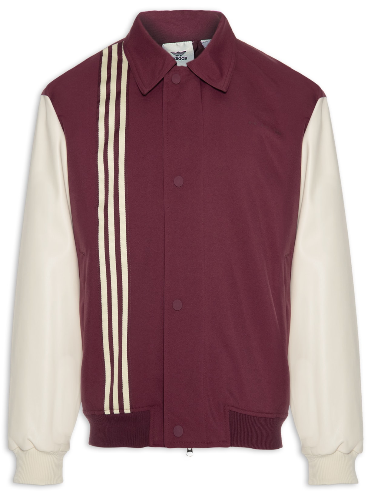 Jaqueta Masculina Metro Varsity - Vinho