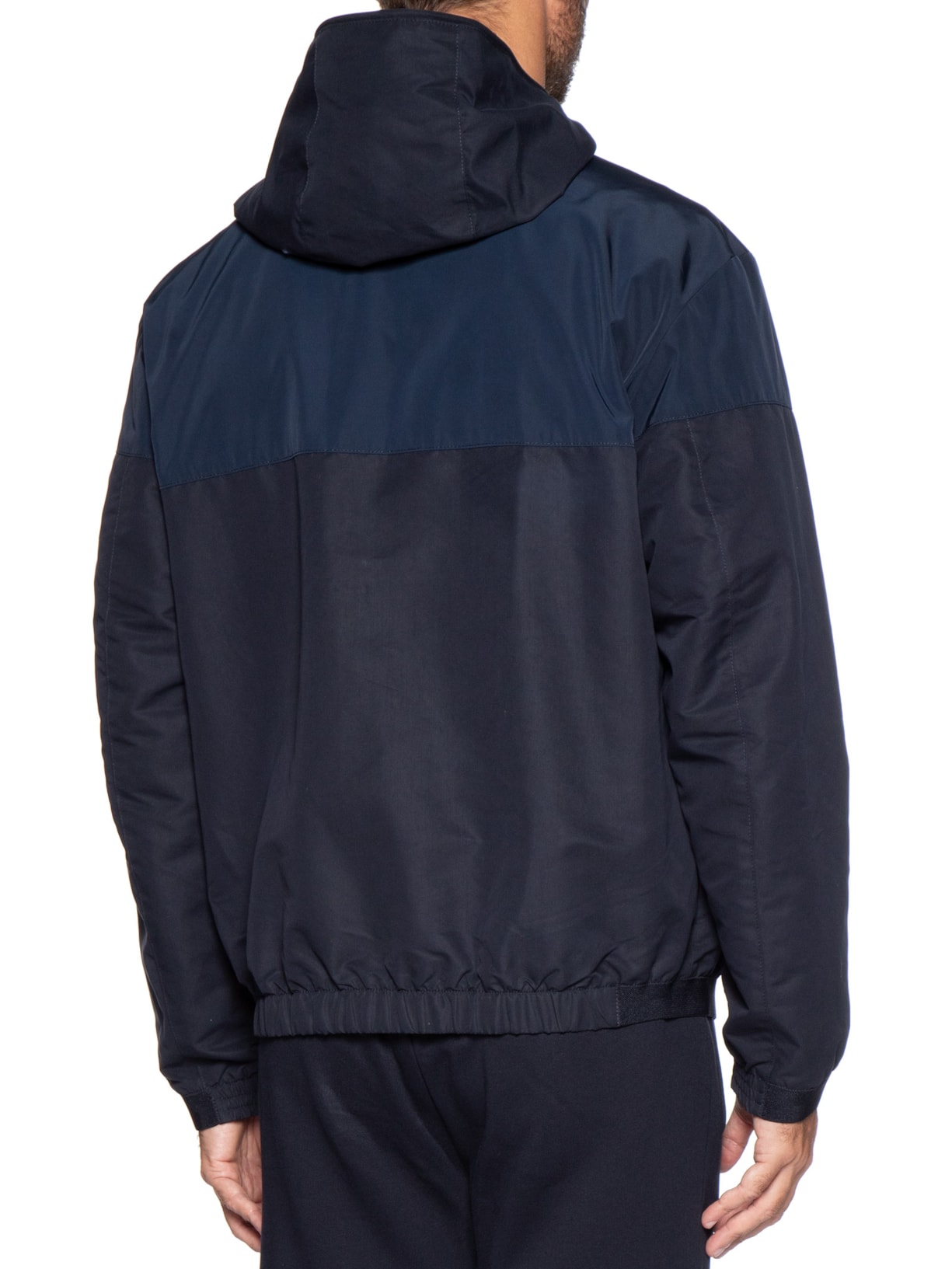 Jaqueta Masculina Microfibra Water-Repell Azul Boss