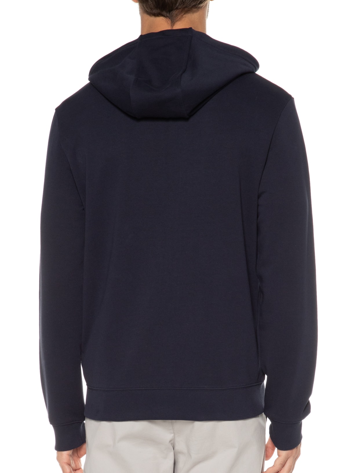 Jaqueta Masculina Moletom Daple Azul Hugo