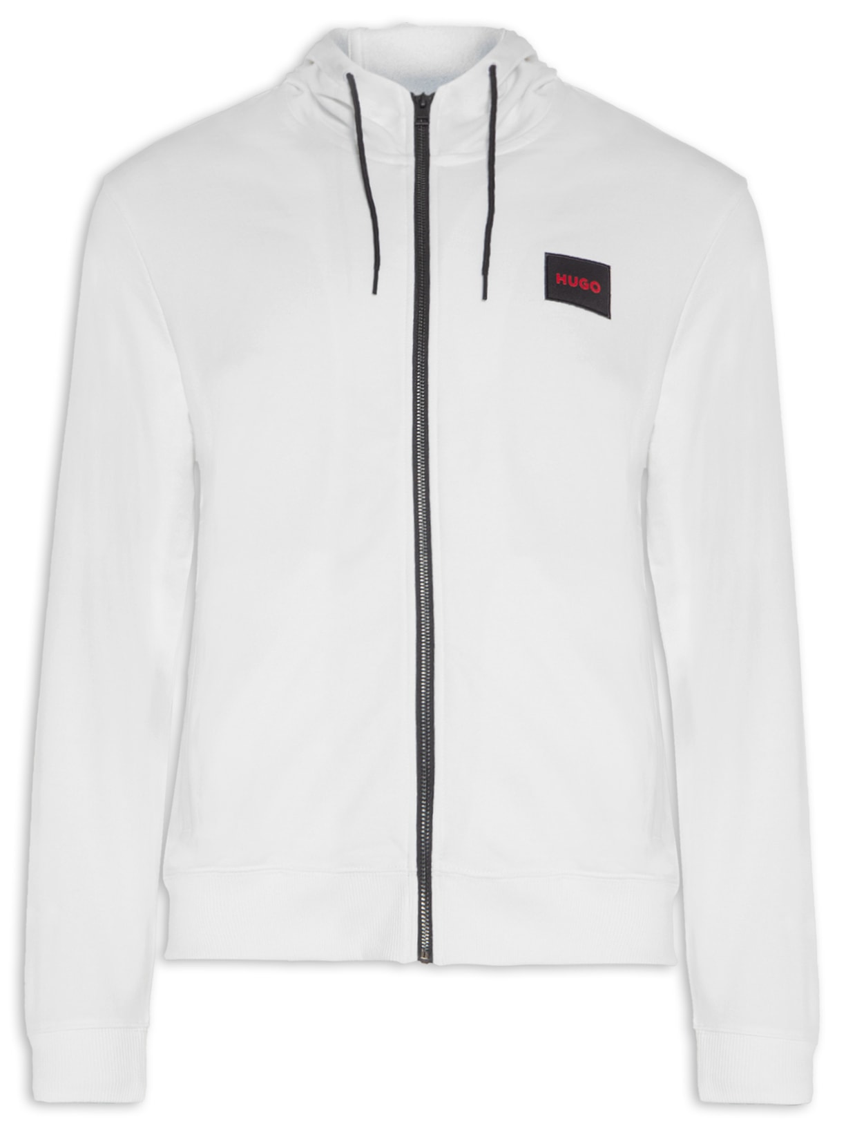 Jaqueta Masculina Moletom Daple - Branco