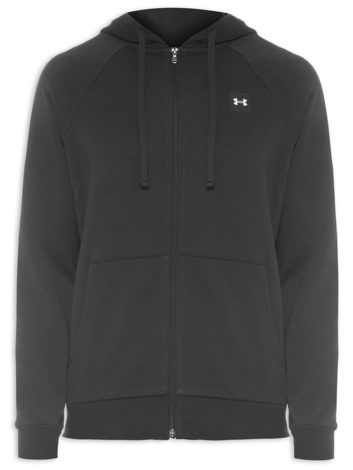 Jaqueta Masculina Moletom Rival Fz Hodd - Preto