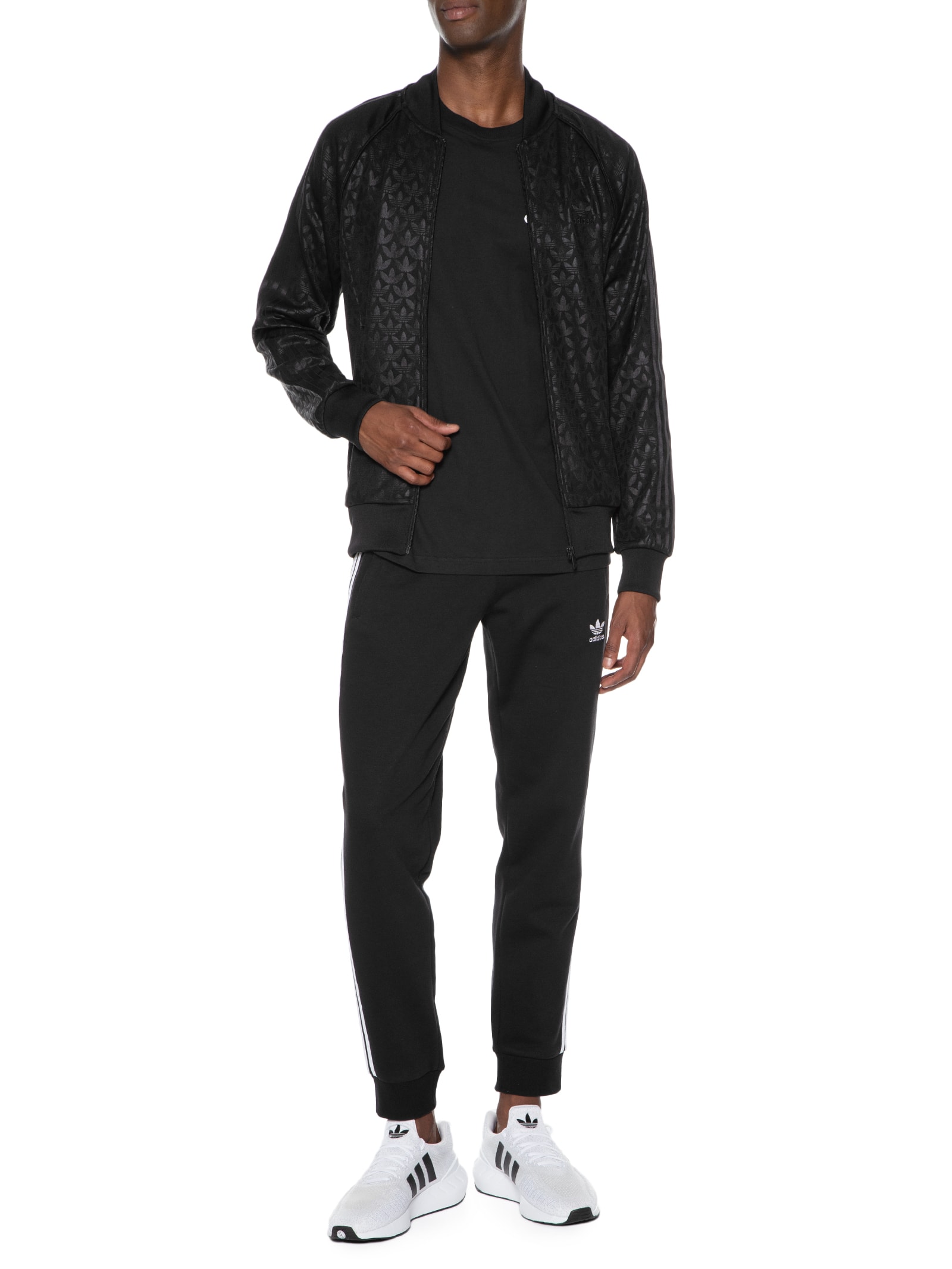 Jaqueta Masculina Monogram Tt - Adidas Originals - Preto