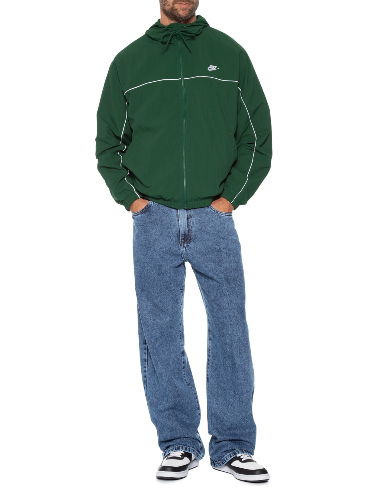 Jaqueta Masculina Nike Club Athlete Verde Nike