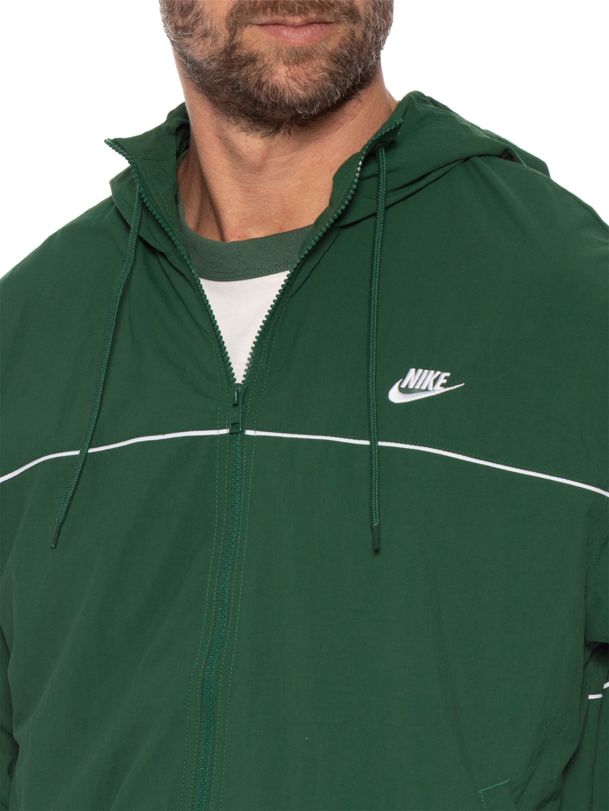 Jaqueta Masculina Nike Club Athlete Verde Nike