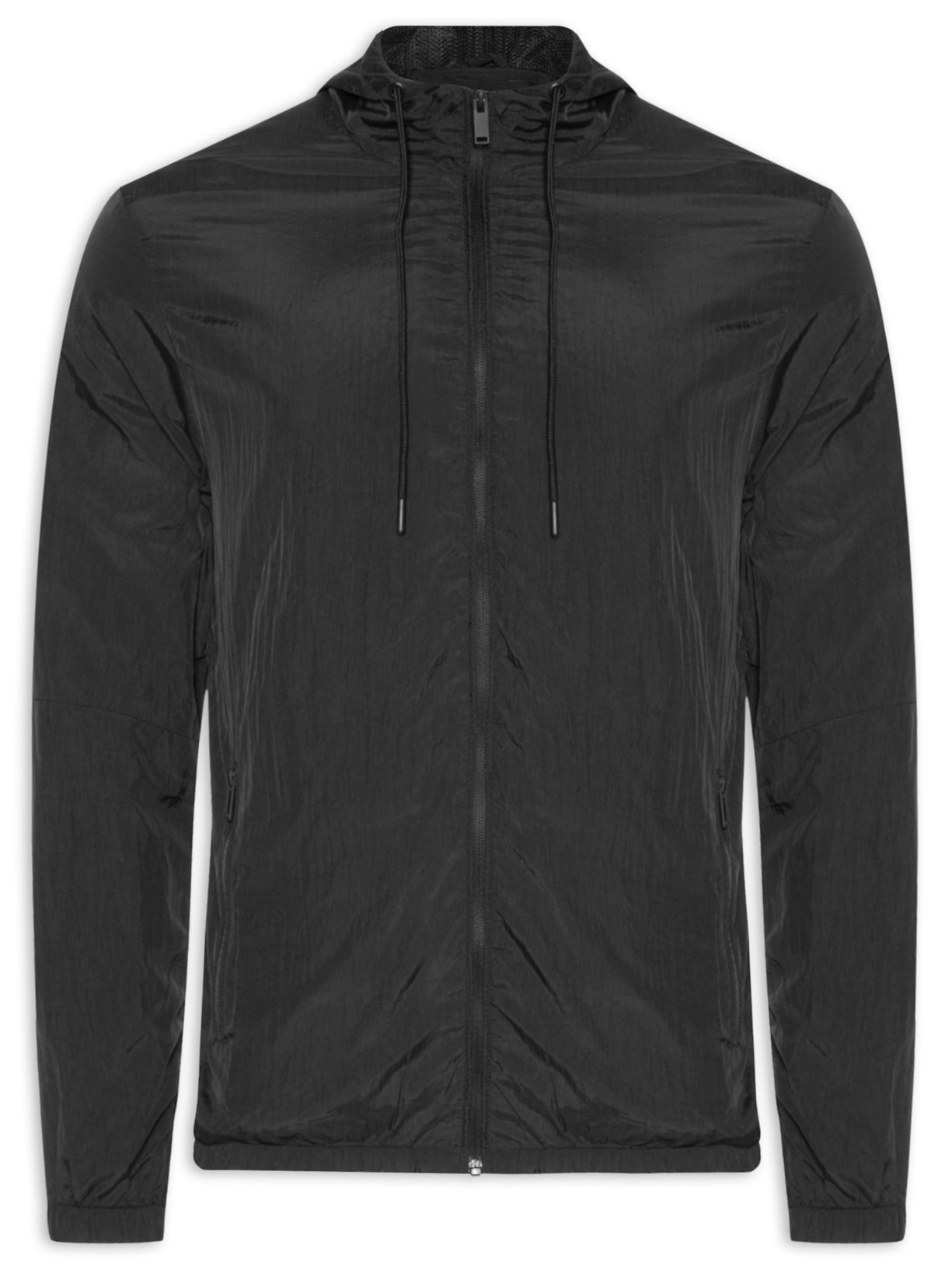 Jaqueta Masculina Nylon Corta Vento - Preto
