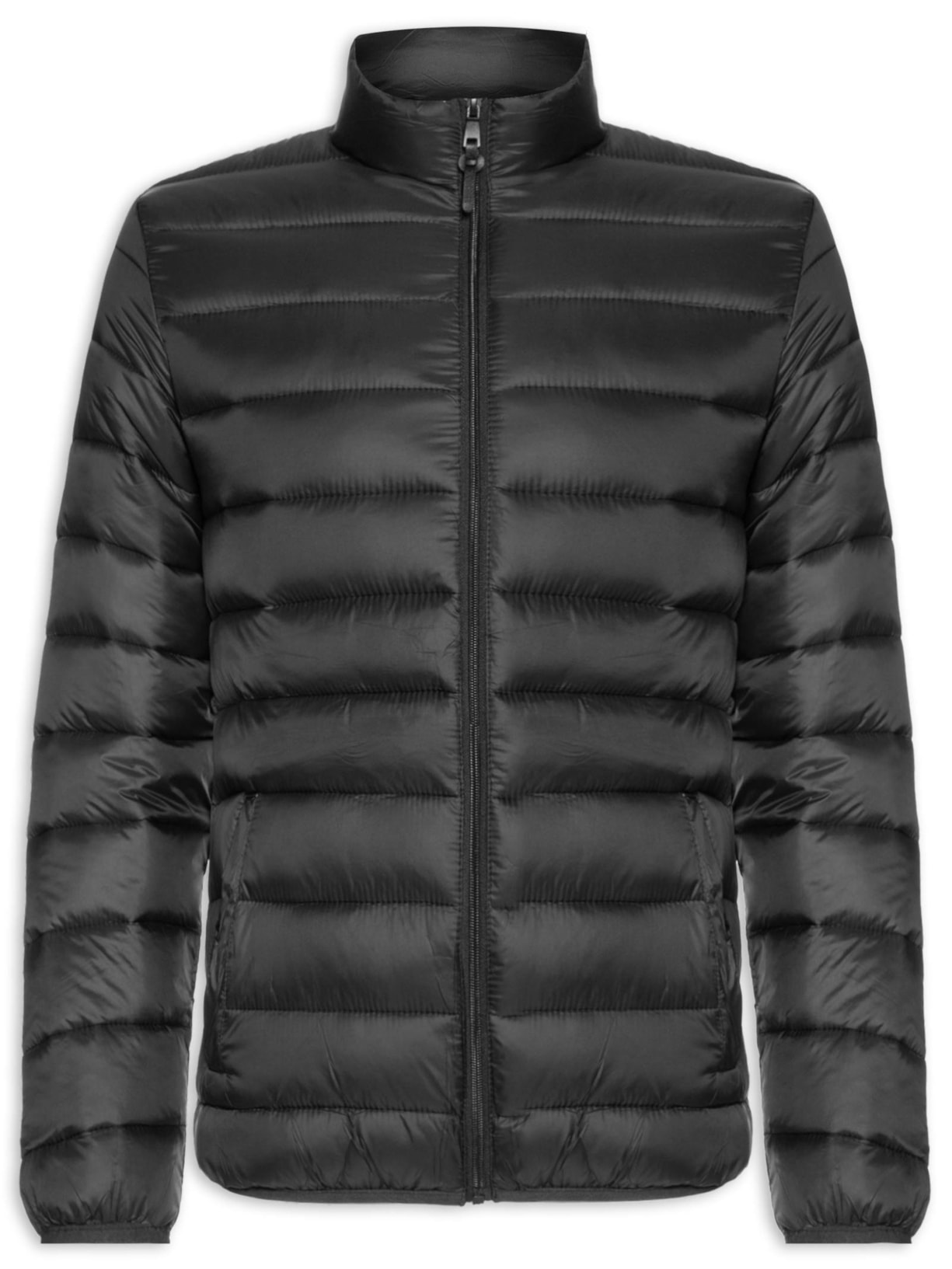 Jaqueta Masculina Nylon Gomos - Preto