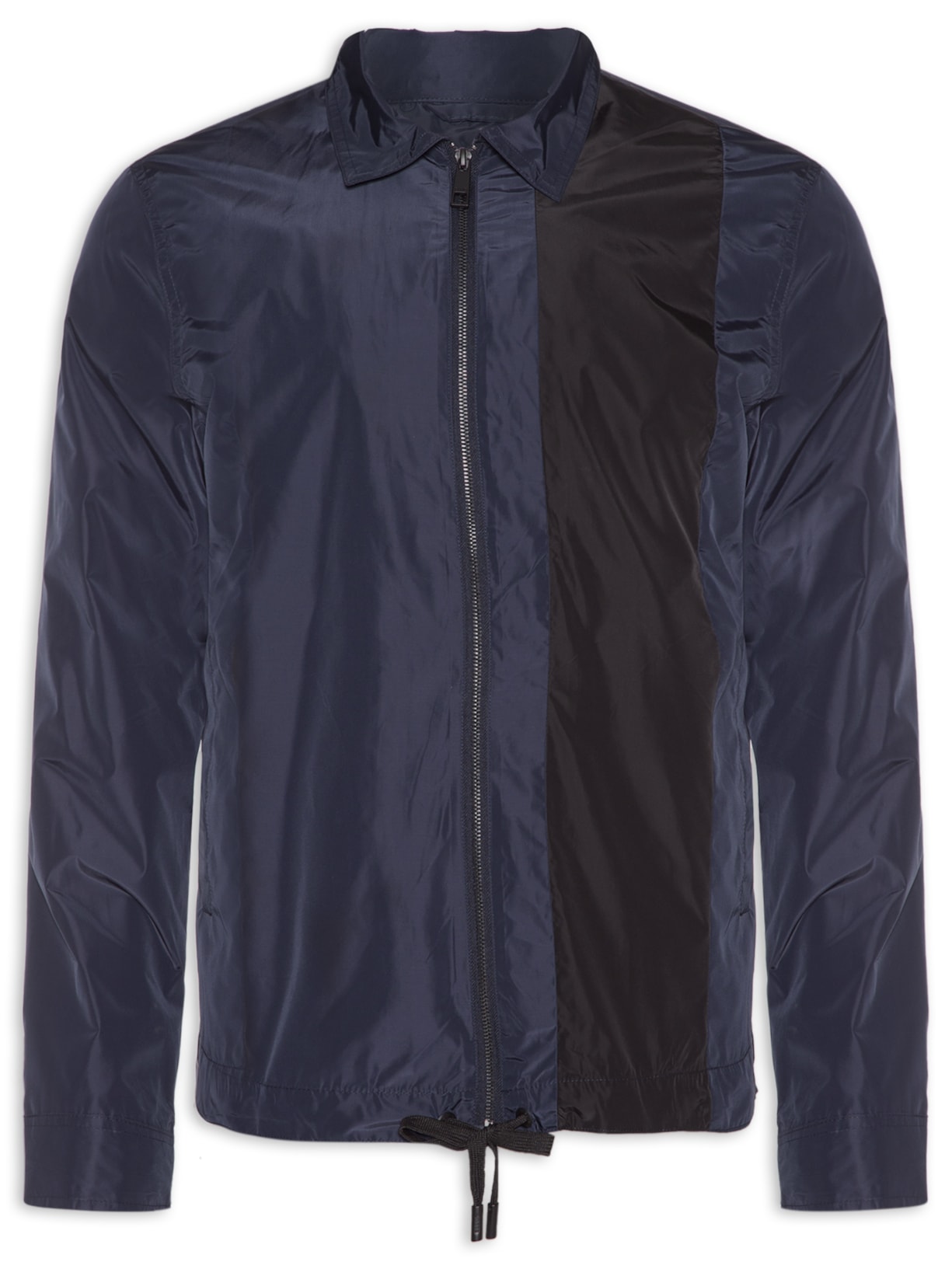 Jaqueta Masculina Nylon Imper Golf Stripe - Azul