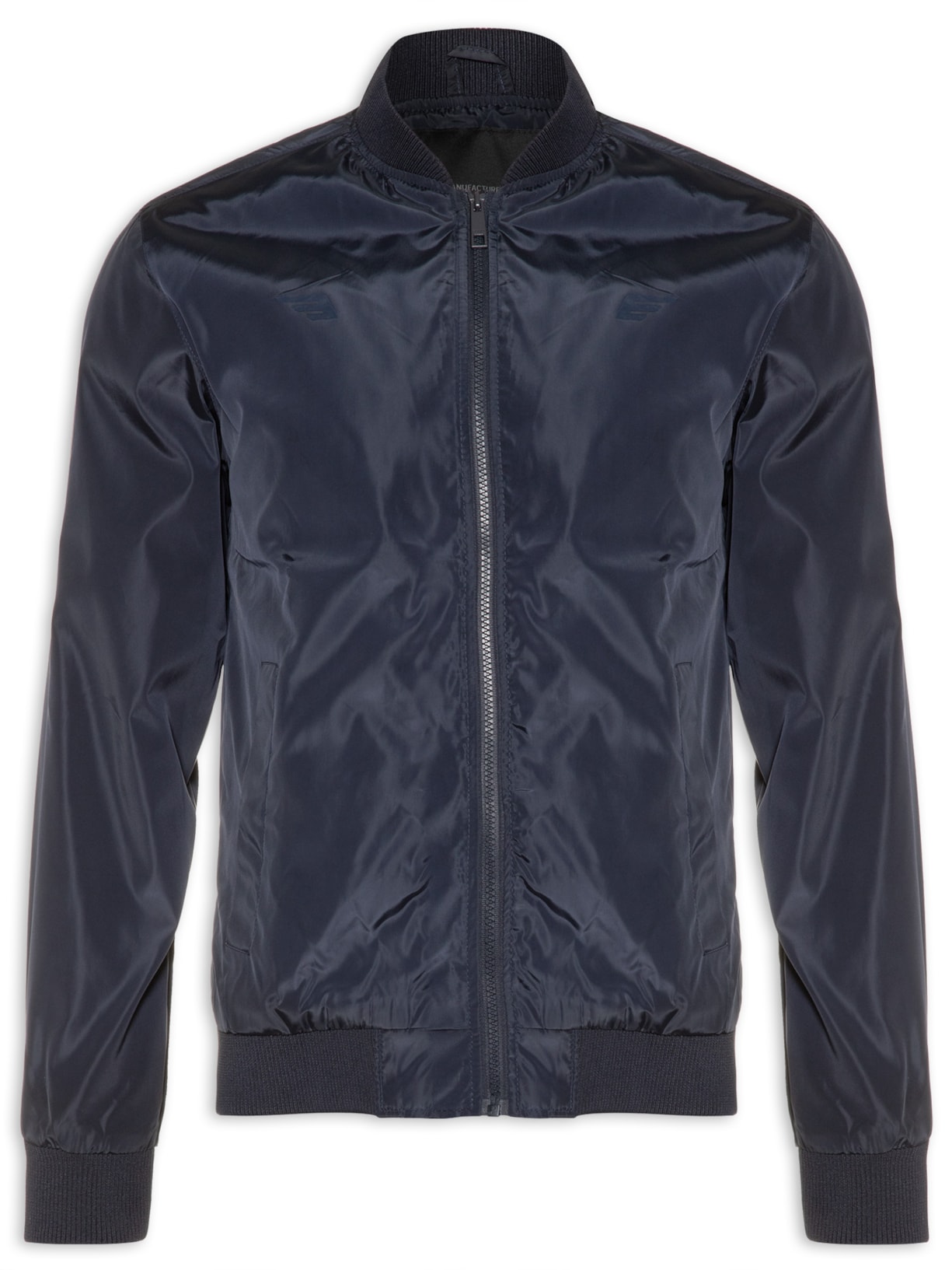 Jaqueta Masculina Nylon Light Bomber - Azul