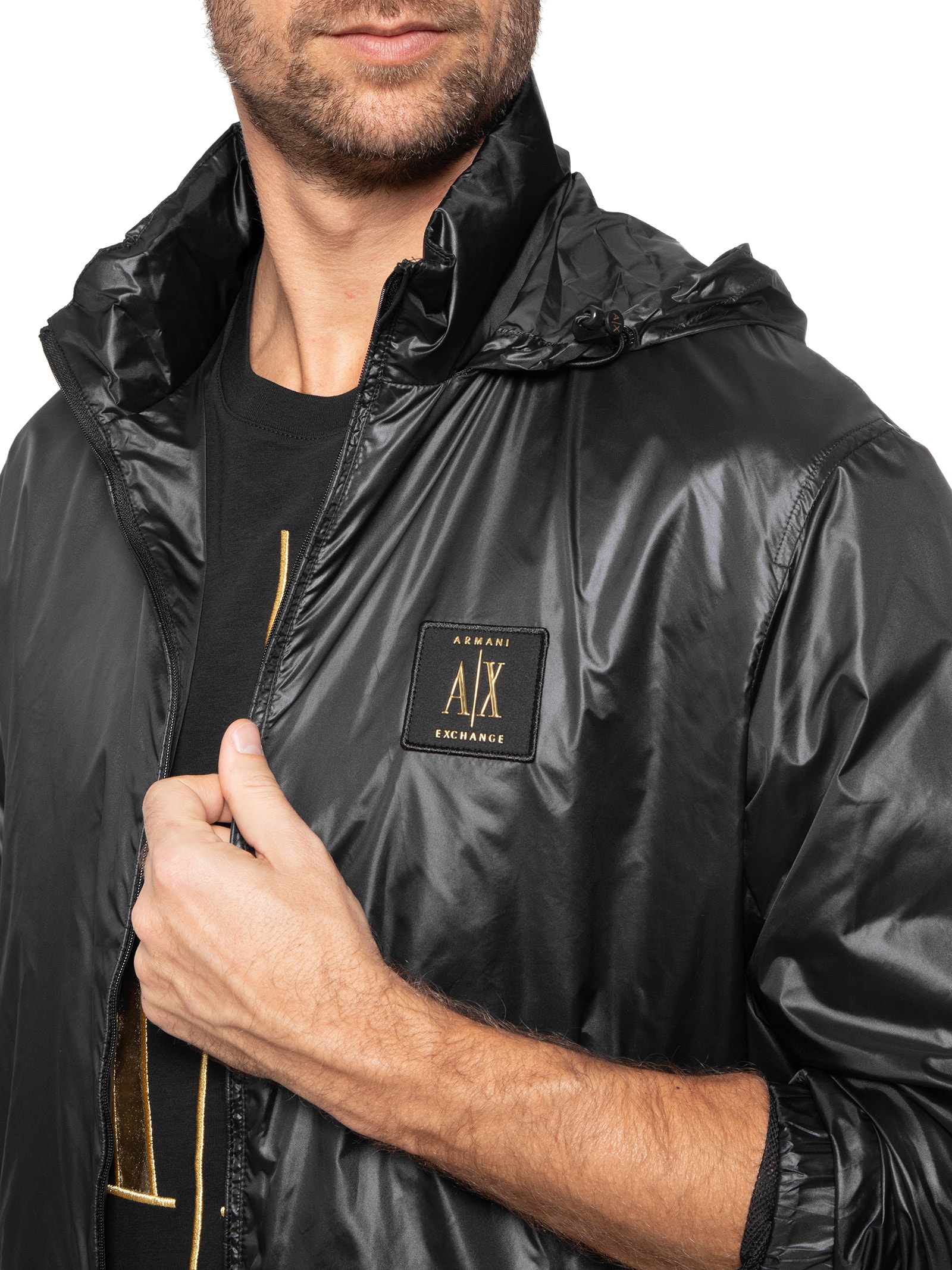 Jaqueta Masculina Nylon - Preto - Armani Exchange