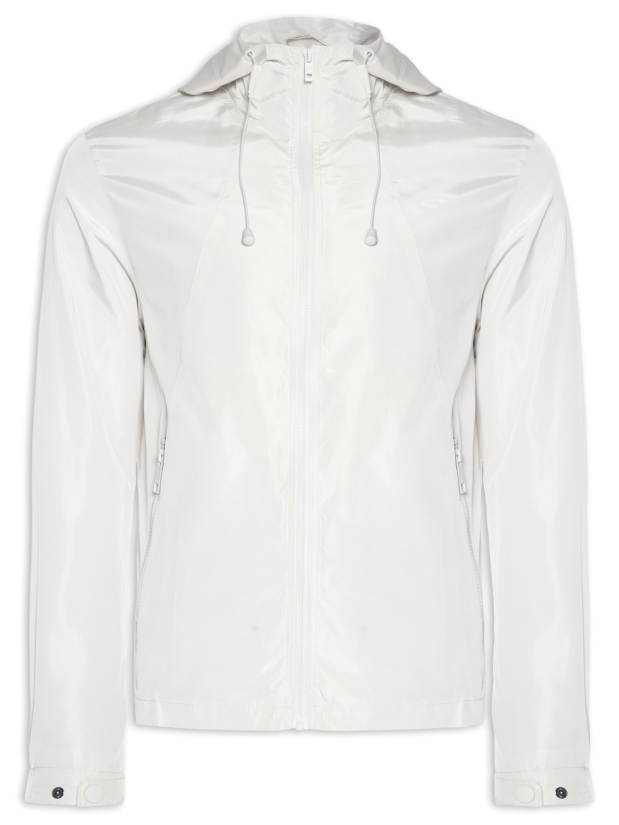 Jaqueta Masculina Nylon Wind Hood - Off White
