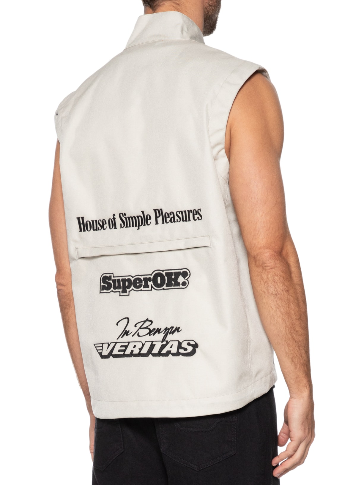 Jaqueta Masculina Off Road Cordura Off White Deus Ex Machina