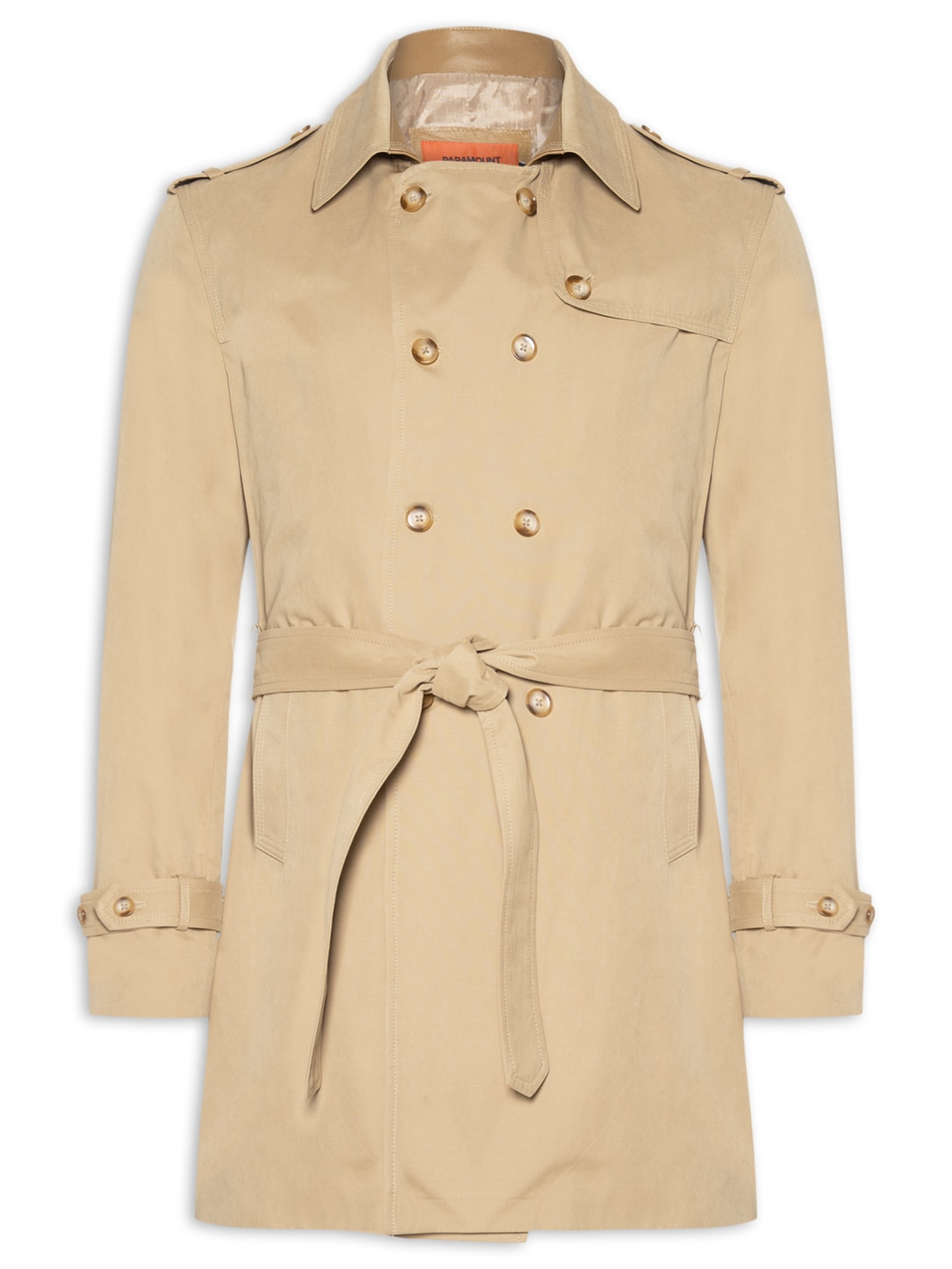 Jaqueta Masculina Over Coat Tecno Em Algodão - Bege