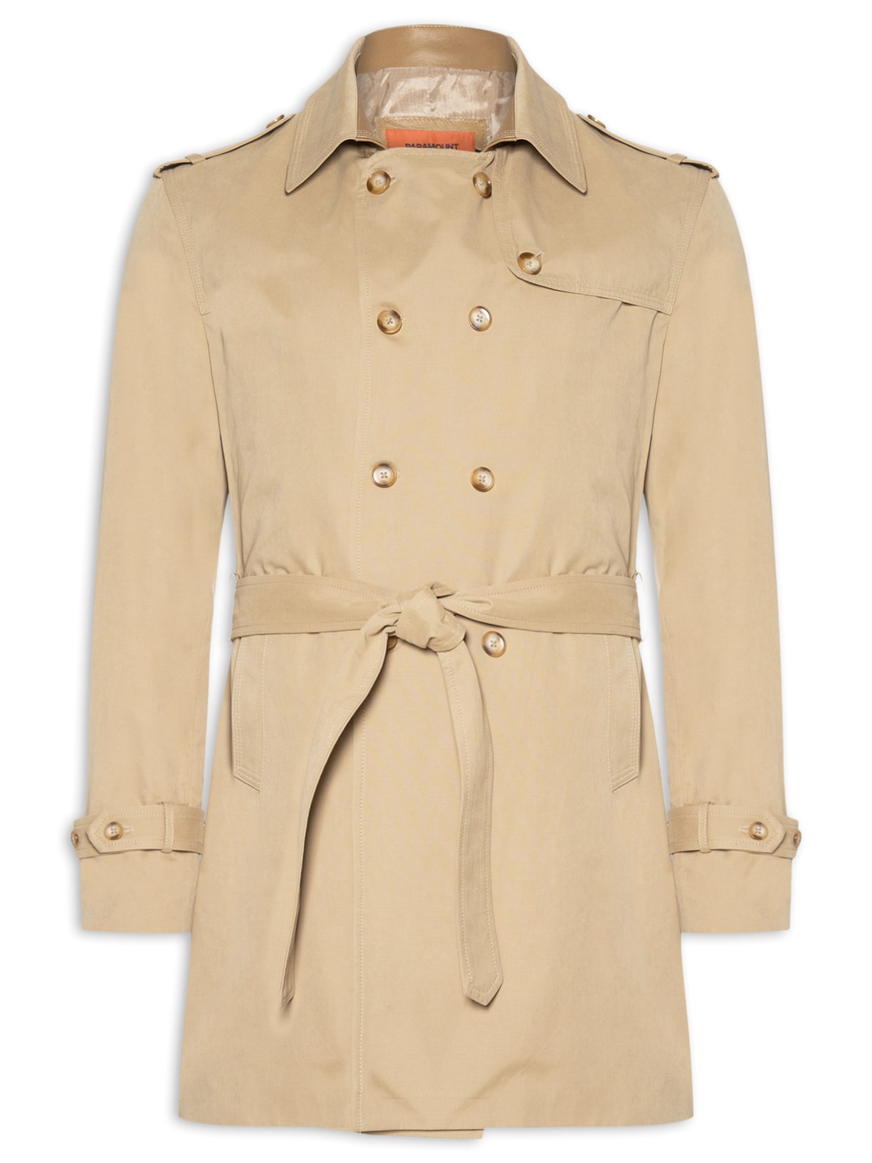 Jaqueta Masculina Over Coat Tecno Em Algodão - Bege