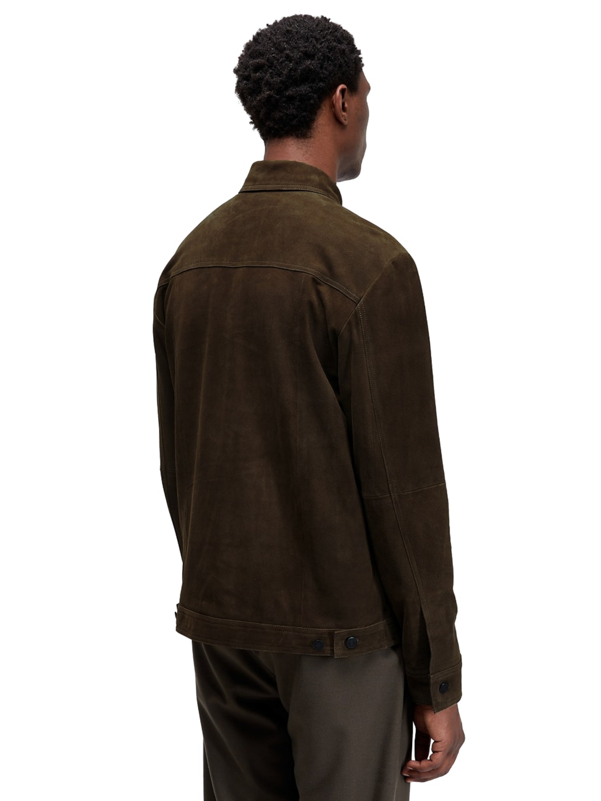 Jaqueta Masculina Over Leather – Marrom Osklen