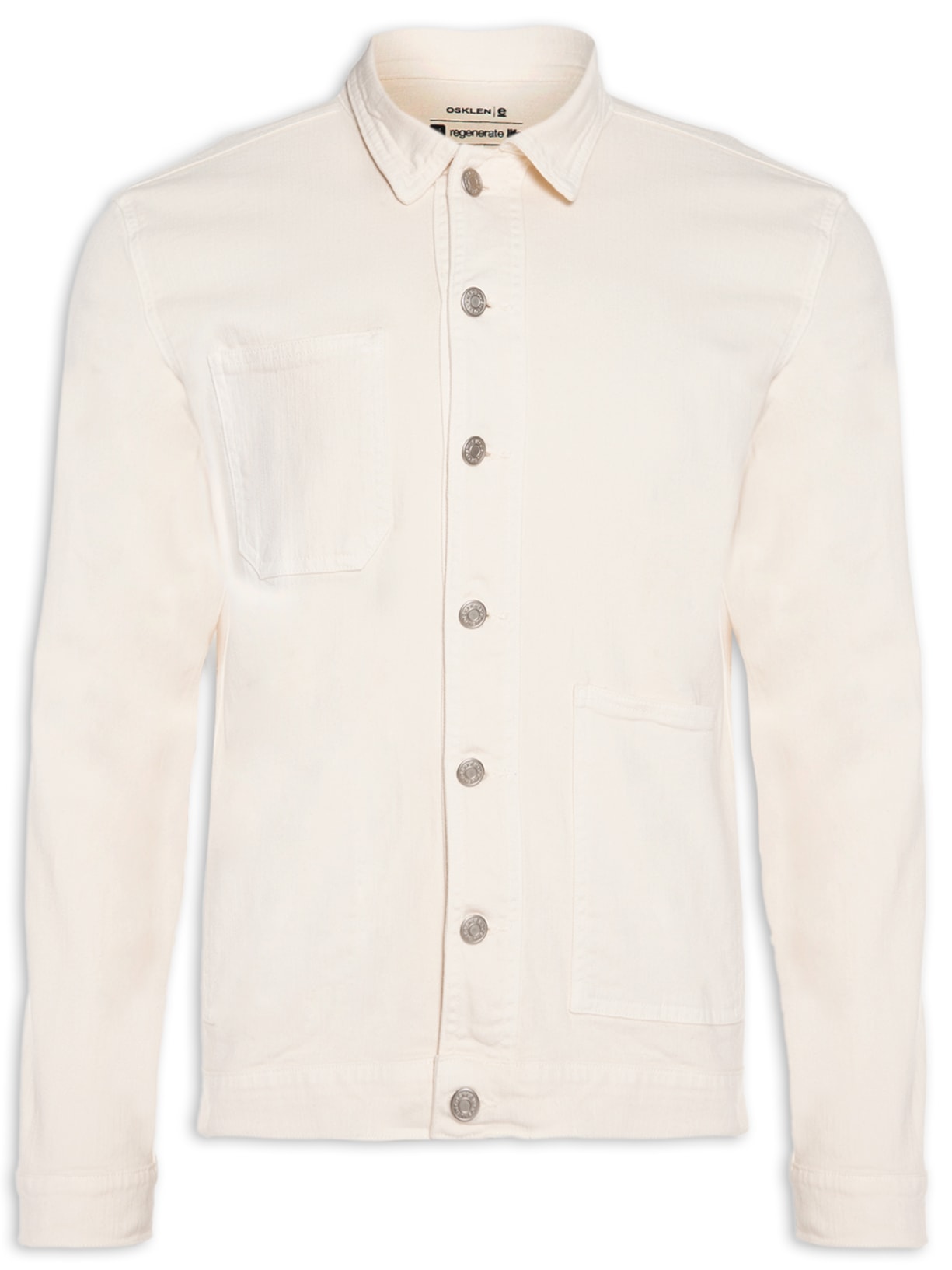 Jaqueta Masculina Overcut Denim Raw - Bege