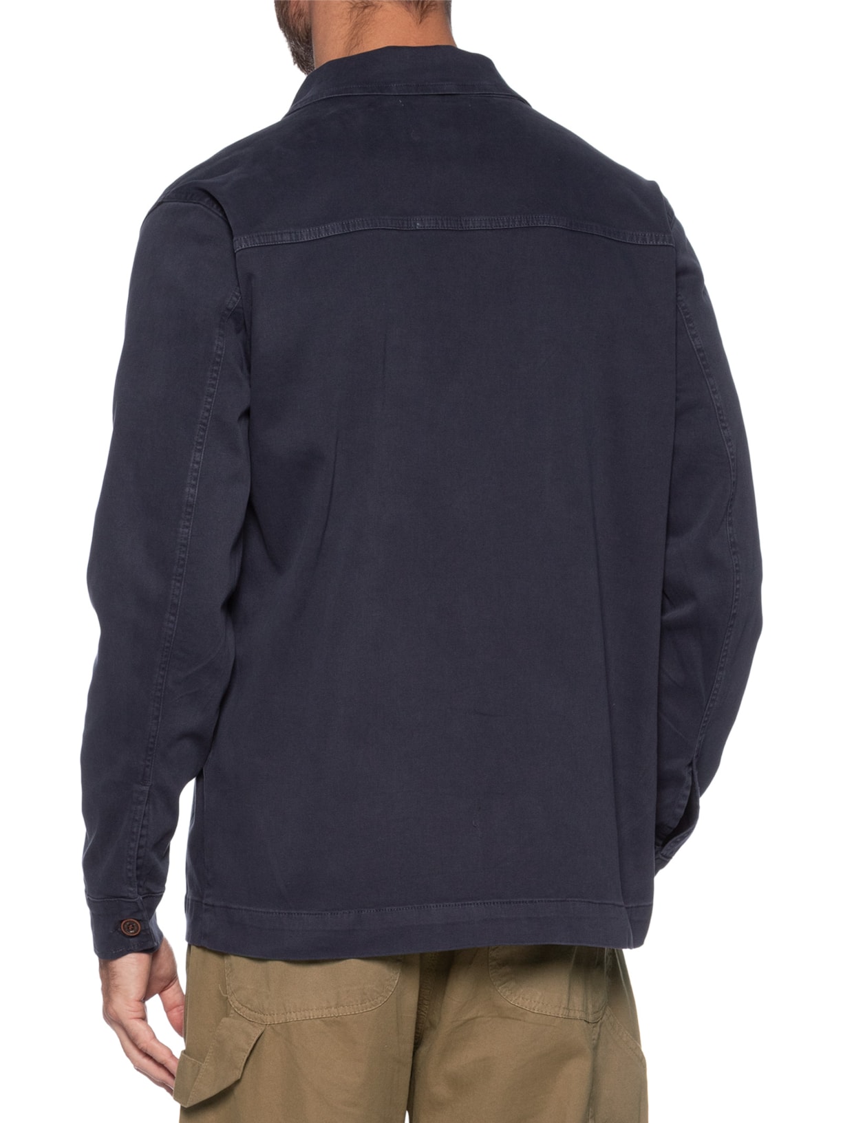 Jaqueta Masculina Overshirt Yosemite Azul Austral