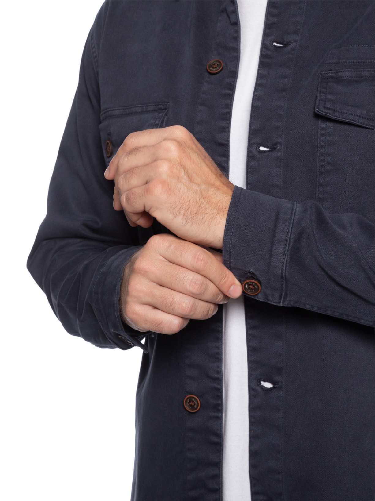 Jaqueta Masculina Overshirt Yosemite Azul Austral