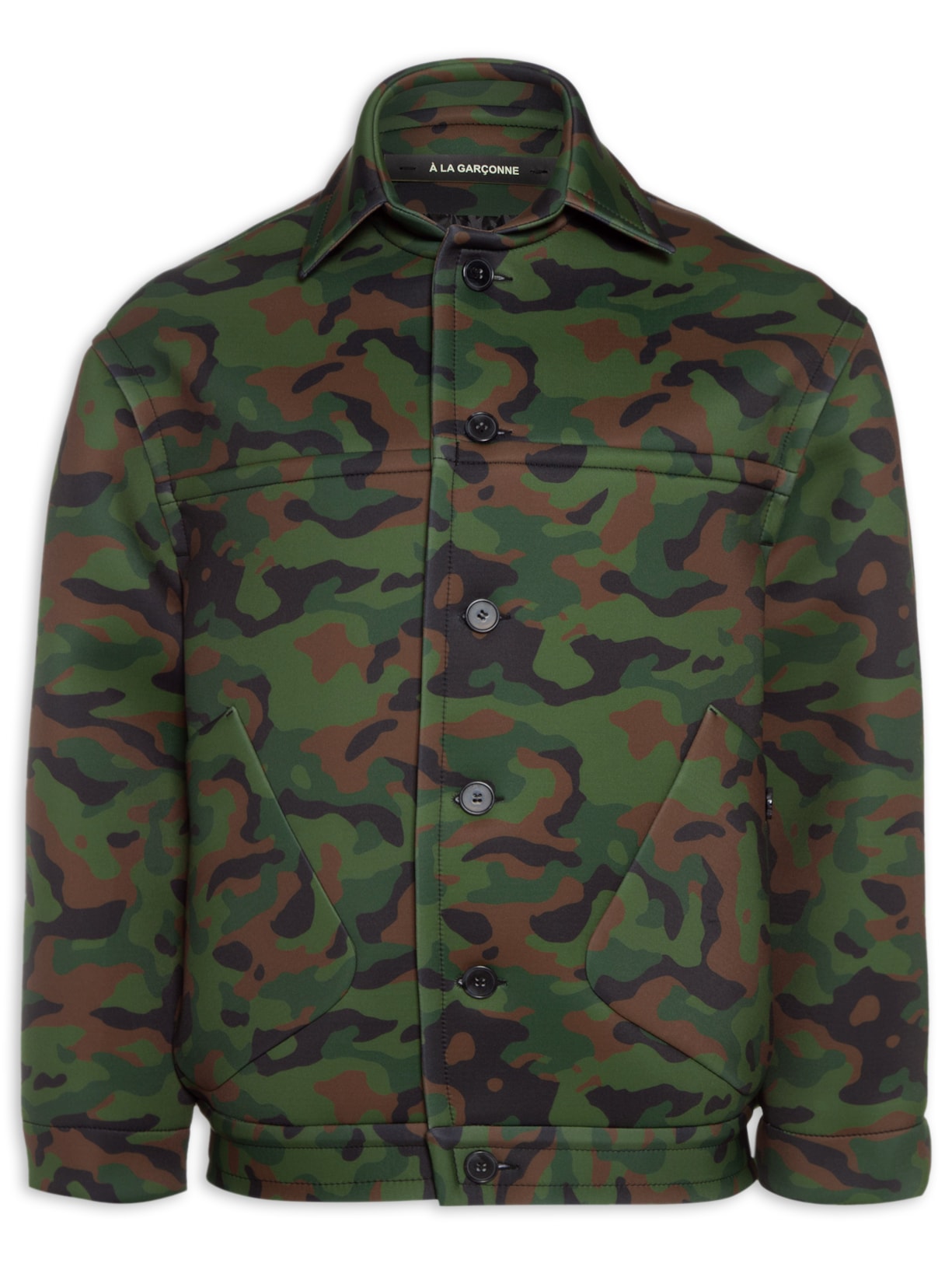 Jaqueta Masculina Oversized Cropped - Verde