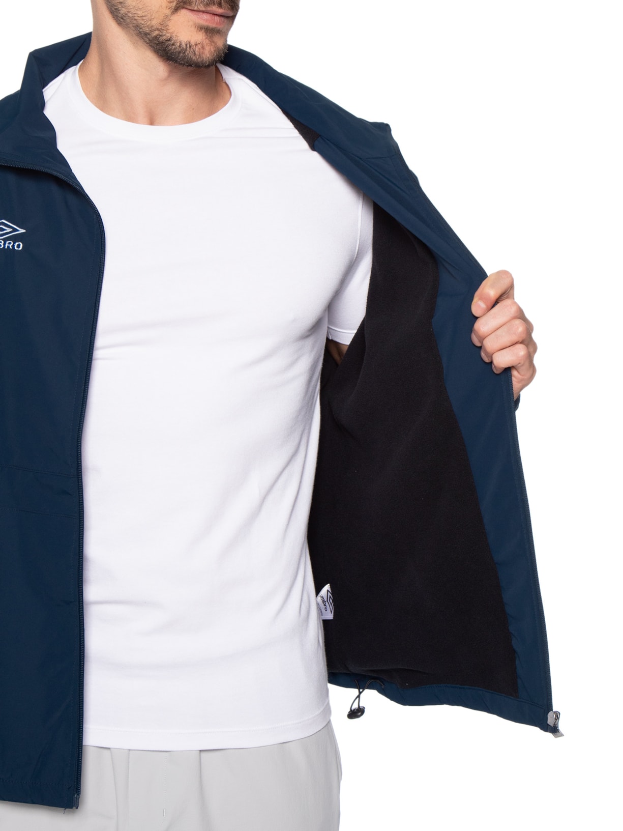 Jaqueta Masculina Panelled Boxy Azul Umbro