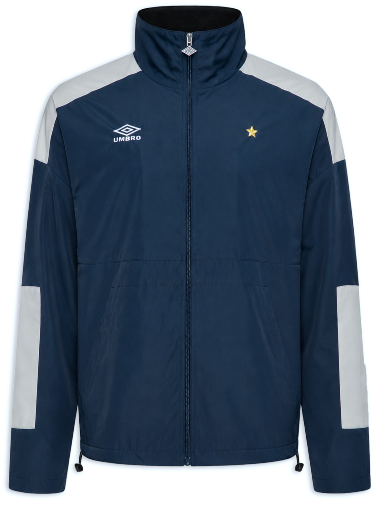 Jaqueta Masculina Panelled Boxy – Azul Umbro