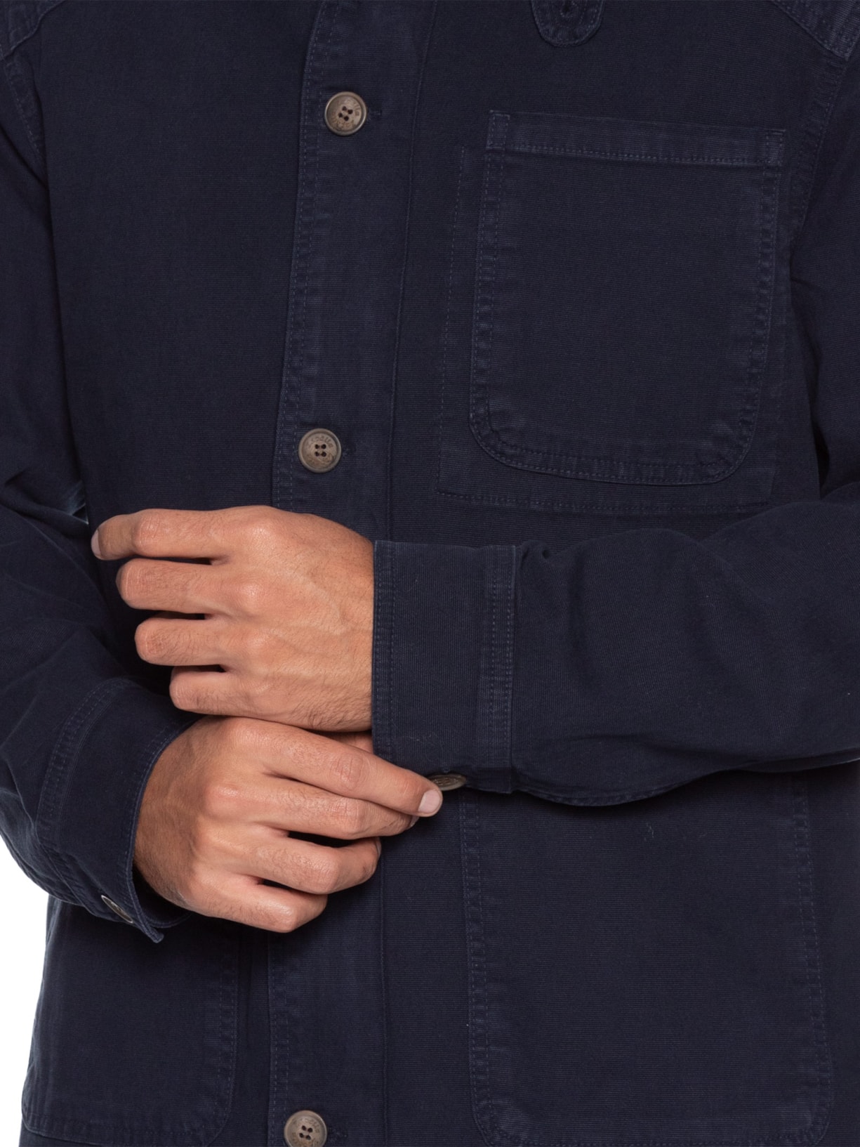 Jaqueta Masculina Parka Ugo Azul Zapalla