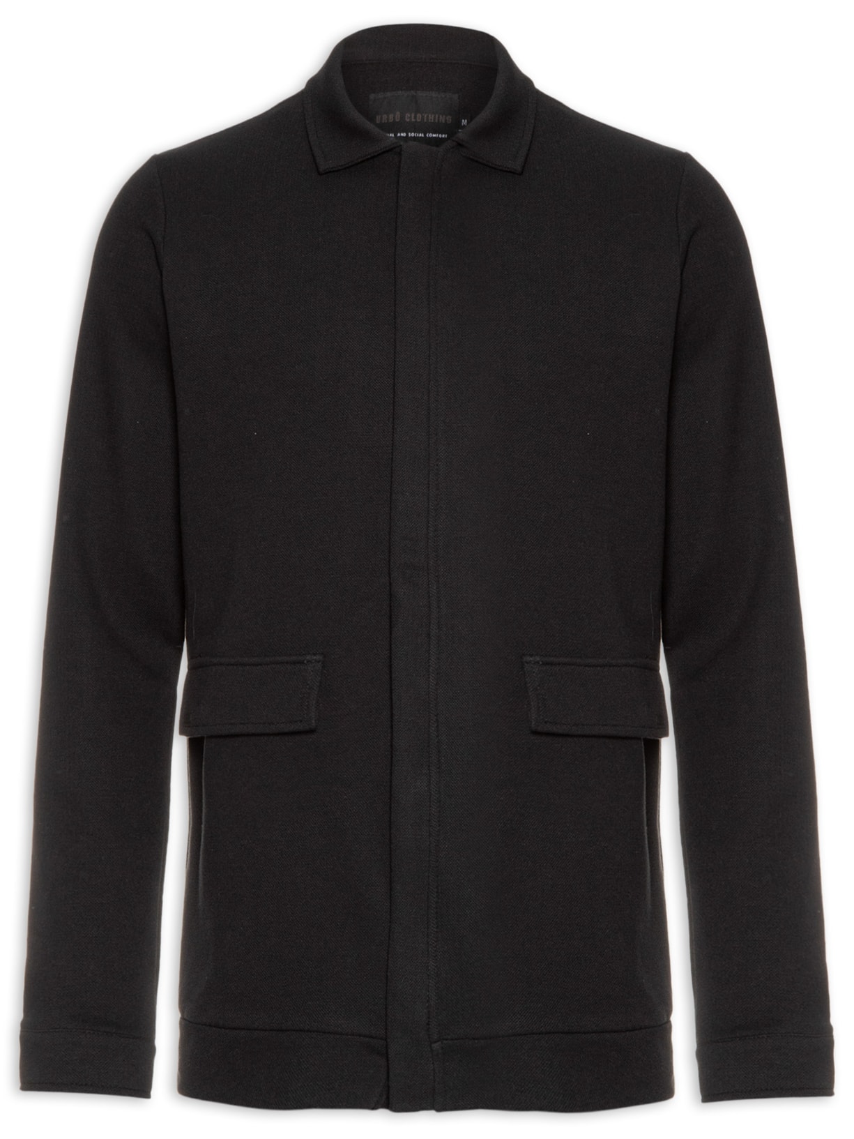 Jaqueta Masculina Piquet - Preto